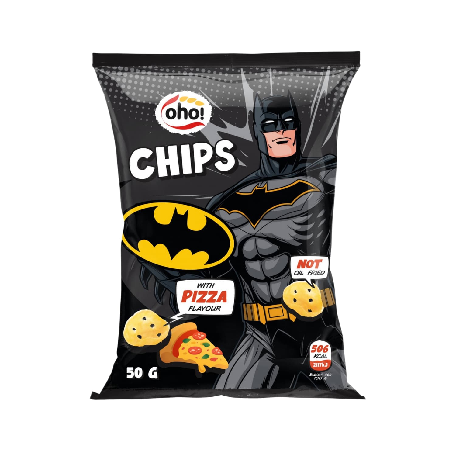 Uzkodas Oho Batman ar picas garšu 50g