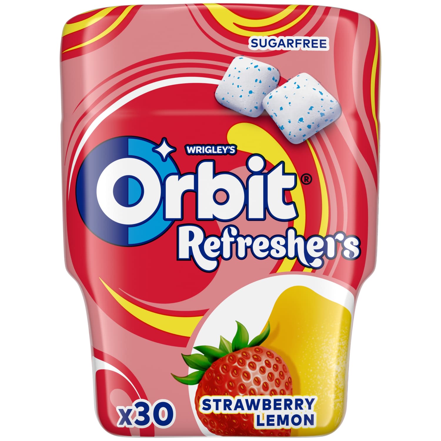 Kramtomoji guma ORBIT STRAWBERRY LEMON, 67 g