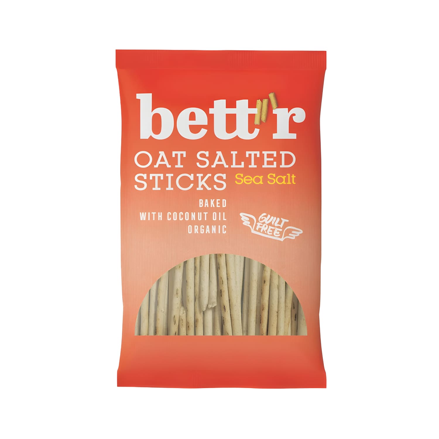 Ekol. avižų lazdelės su druska BETTR, 50 g