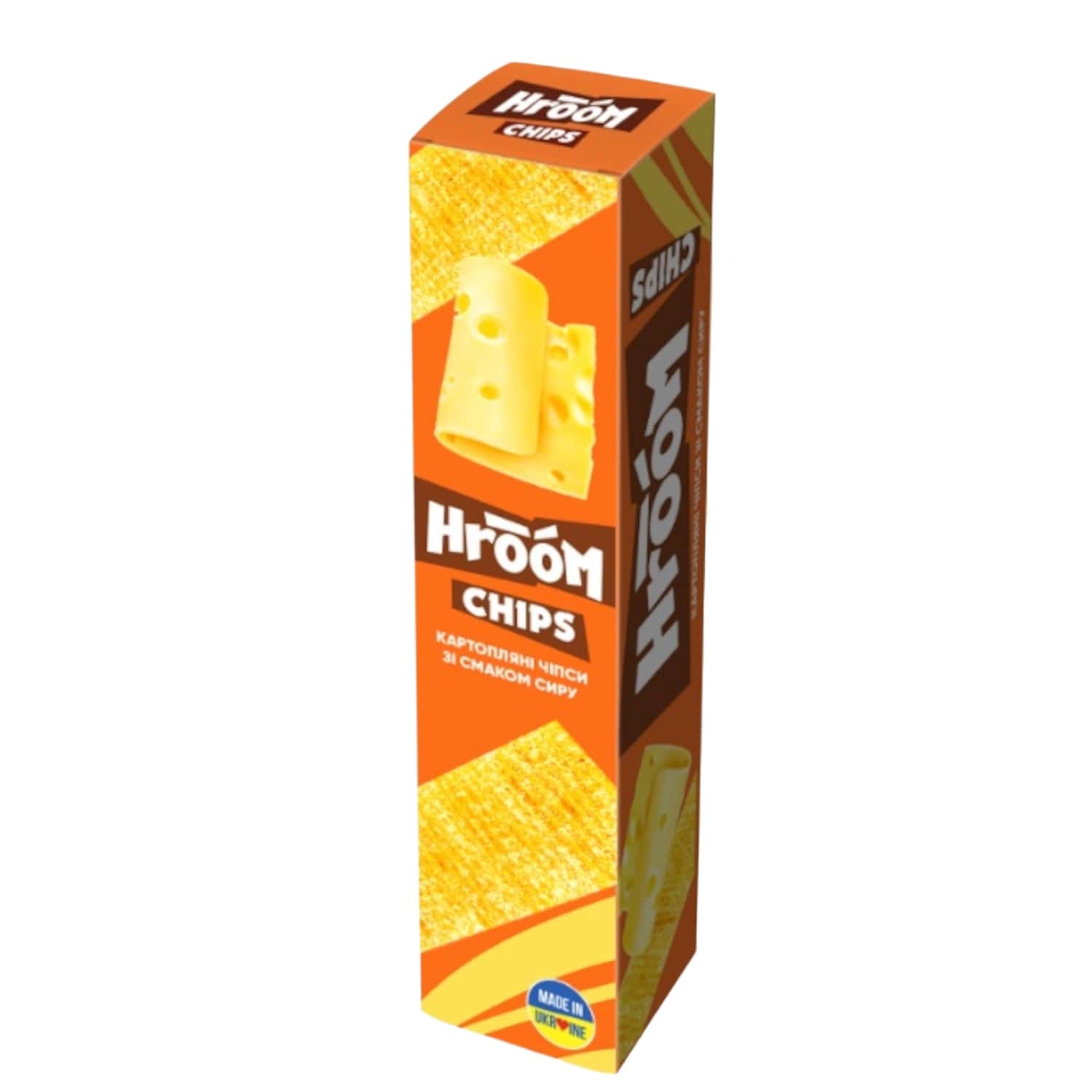 Bulvių traškučiai HROOM, sūrio skonio, 50 g