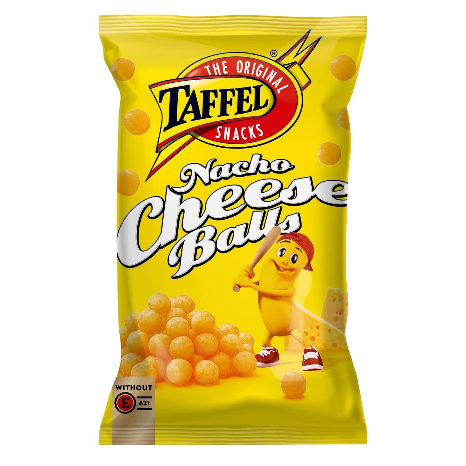 Traškučiai TAFFEL NACHO CHEESE BALLS, 60 g