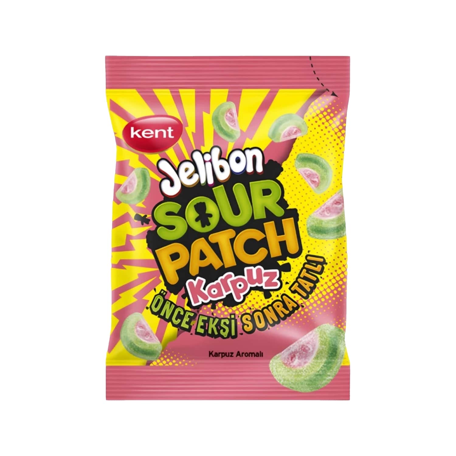 Arbūziniai guminukai SOUR PATCH, 80 g