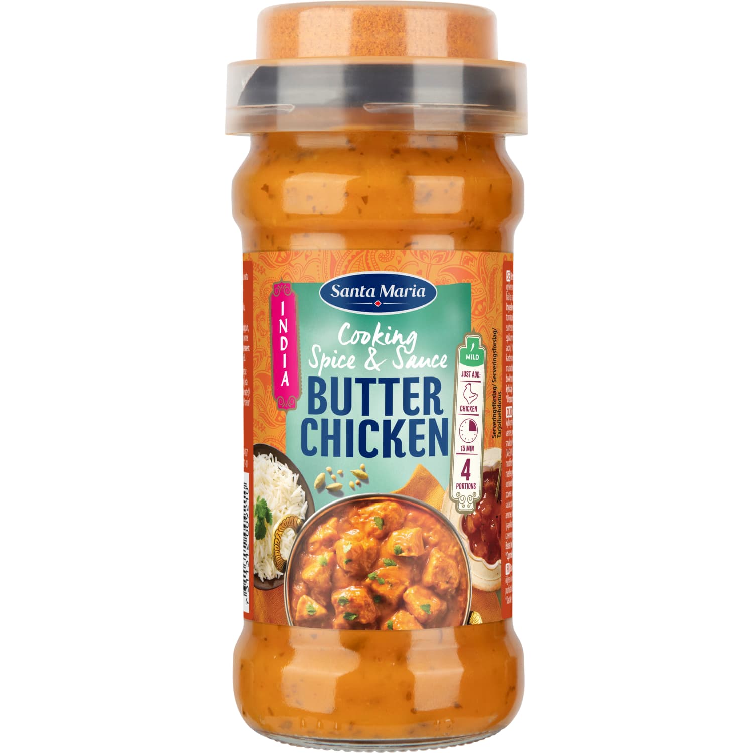 Kepimo padažas BUTTER CHICKEN SM, 360 g