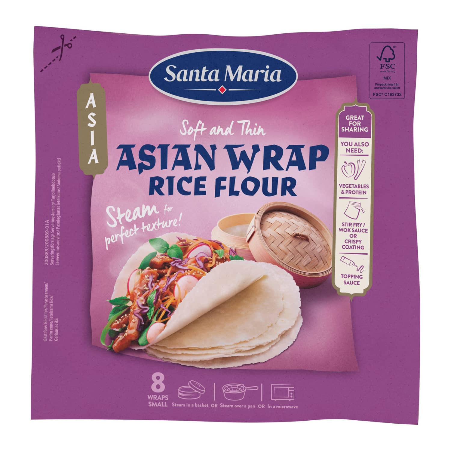 Väik. aas.p. vrap. riisijah. Santa Maria 230g