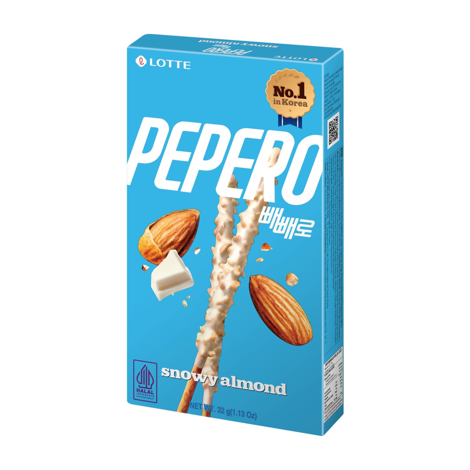 Lazdel. su šokol. sk. gl., migd. PEPERO, 32 g