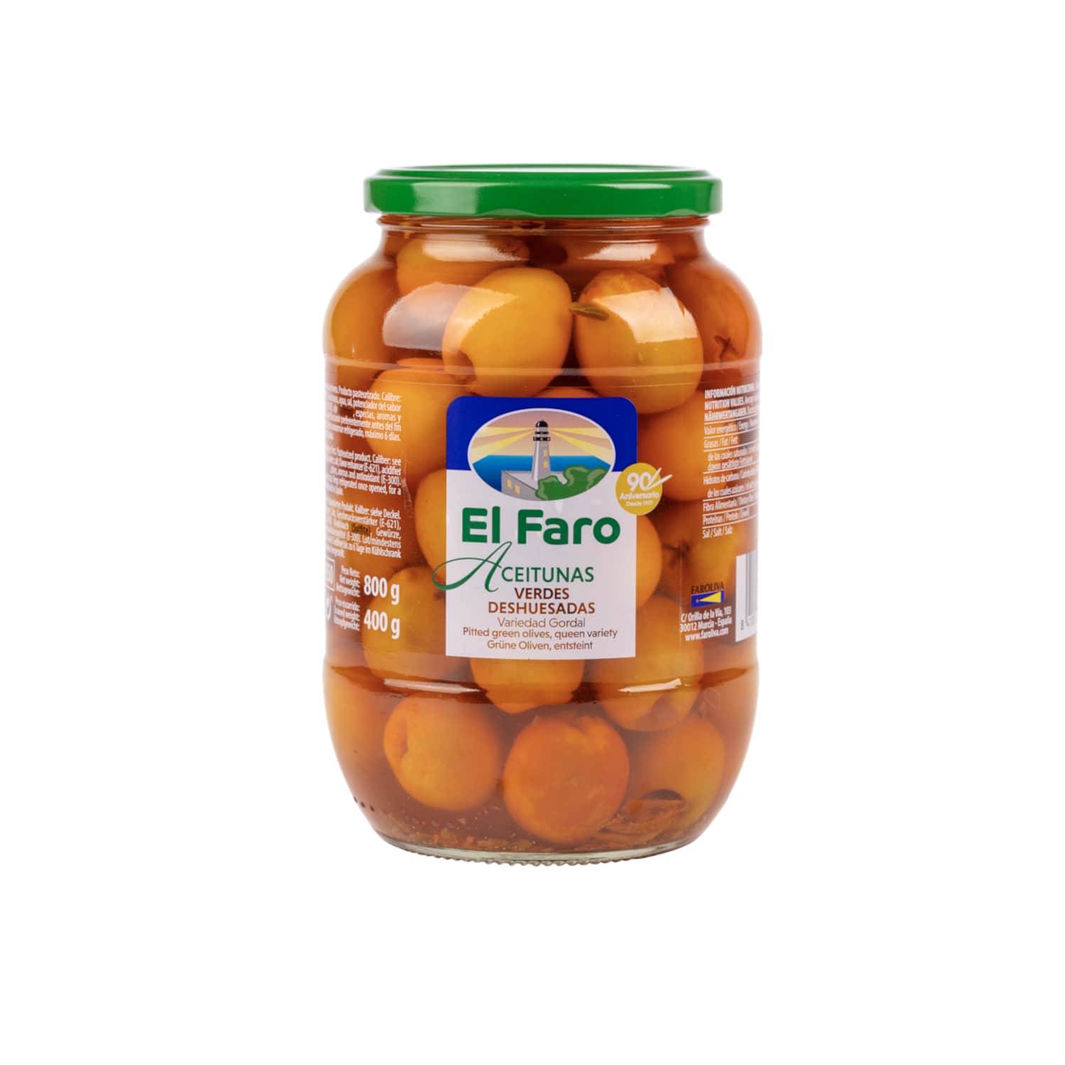 Alyv. apels. sk. mar. EL FARO, 850 ml / 400 g