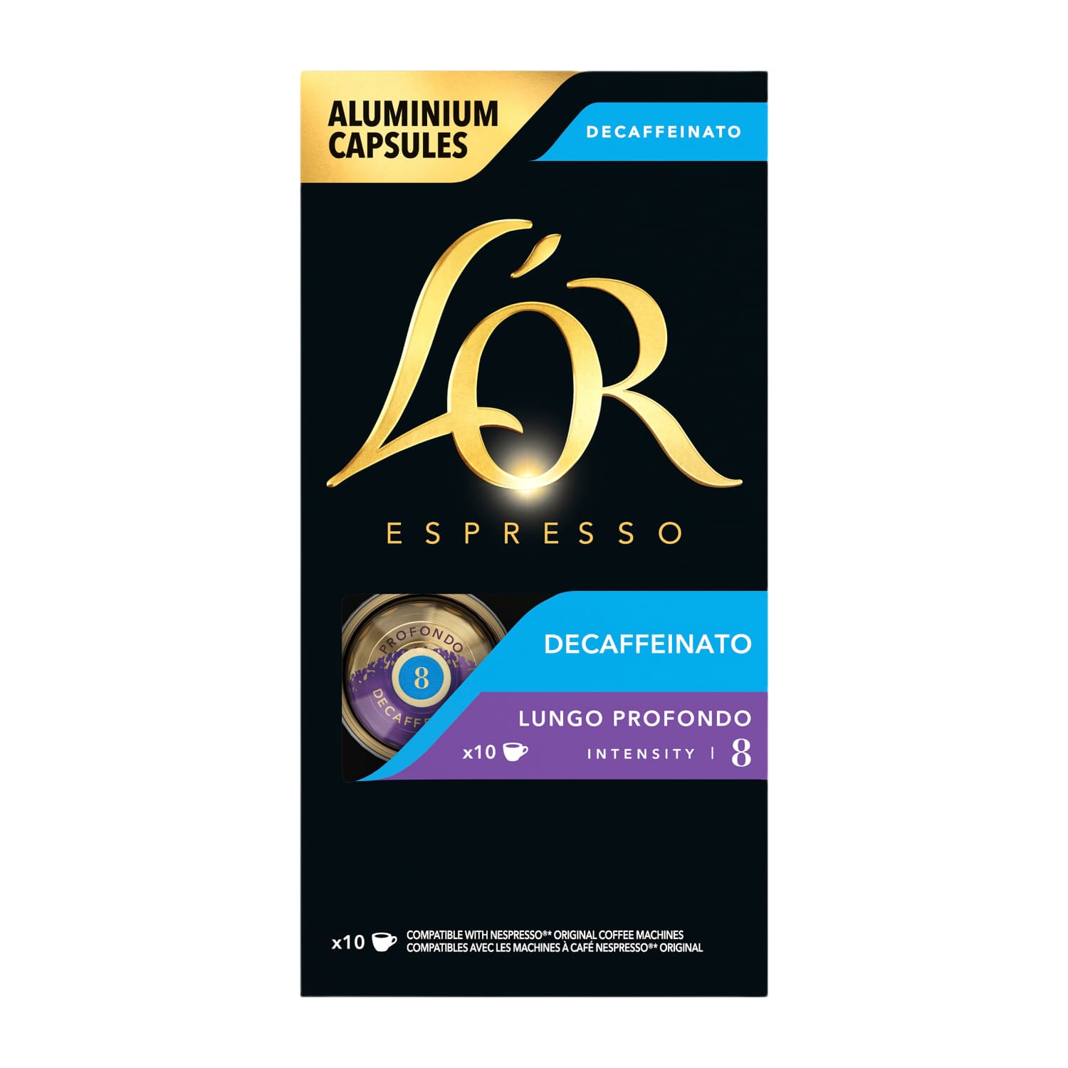 Kafijas kapsulas Lor Profondo Decaf 10gab.