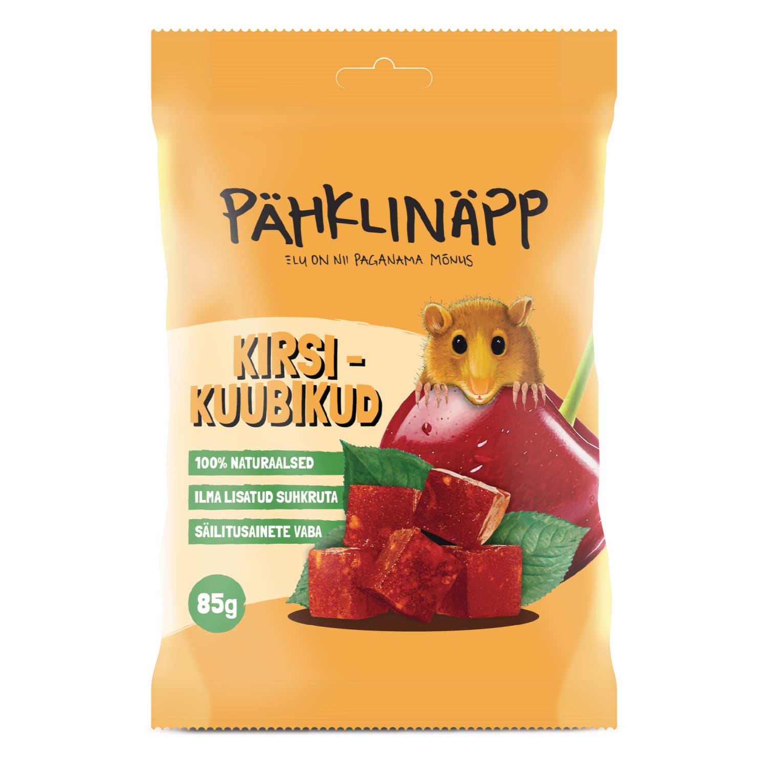 Kirsikuubikud Pähklinäpp 85g