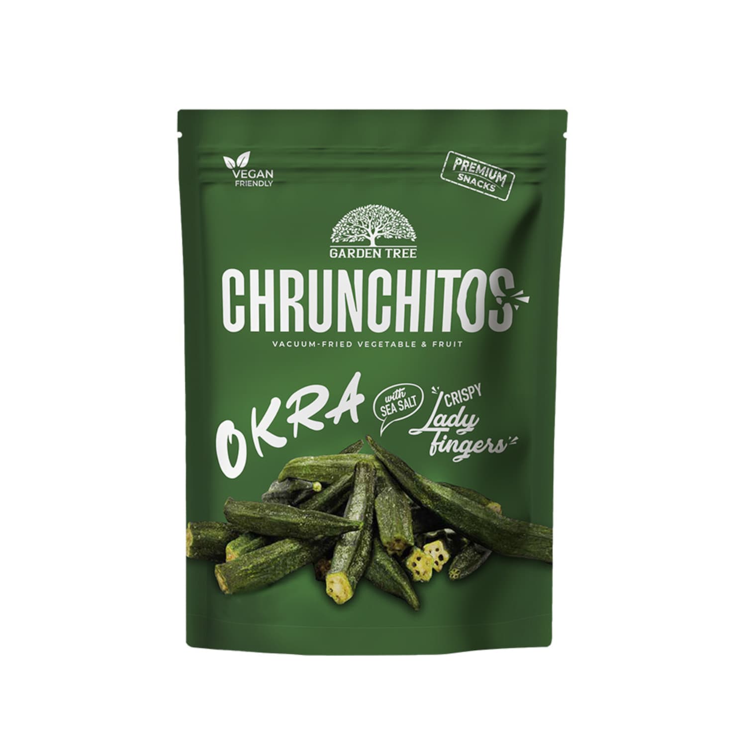 Uzkoda Chrunchitos vakuumā cepts okra 45g