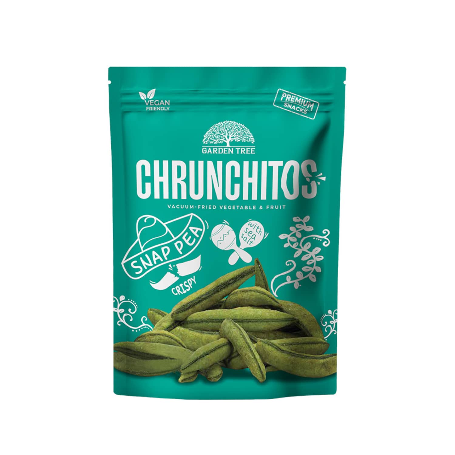 Uzkoda Chrunchitos vak.cep. zirņu pākstis 45g