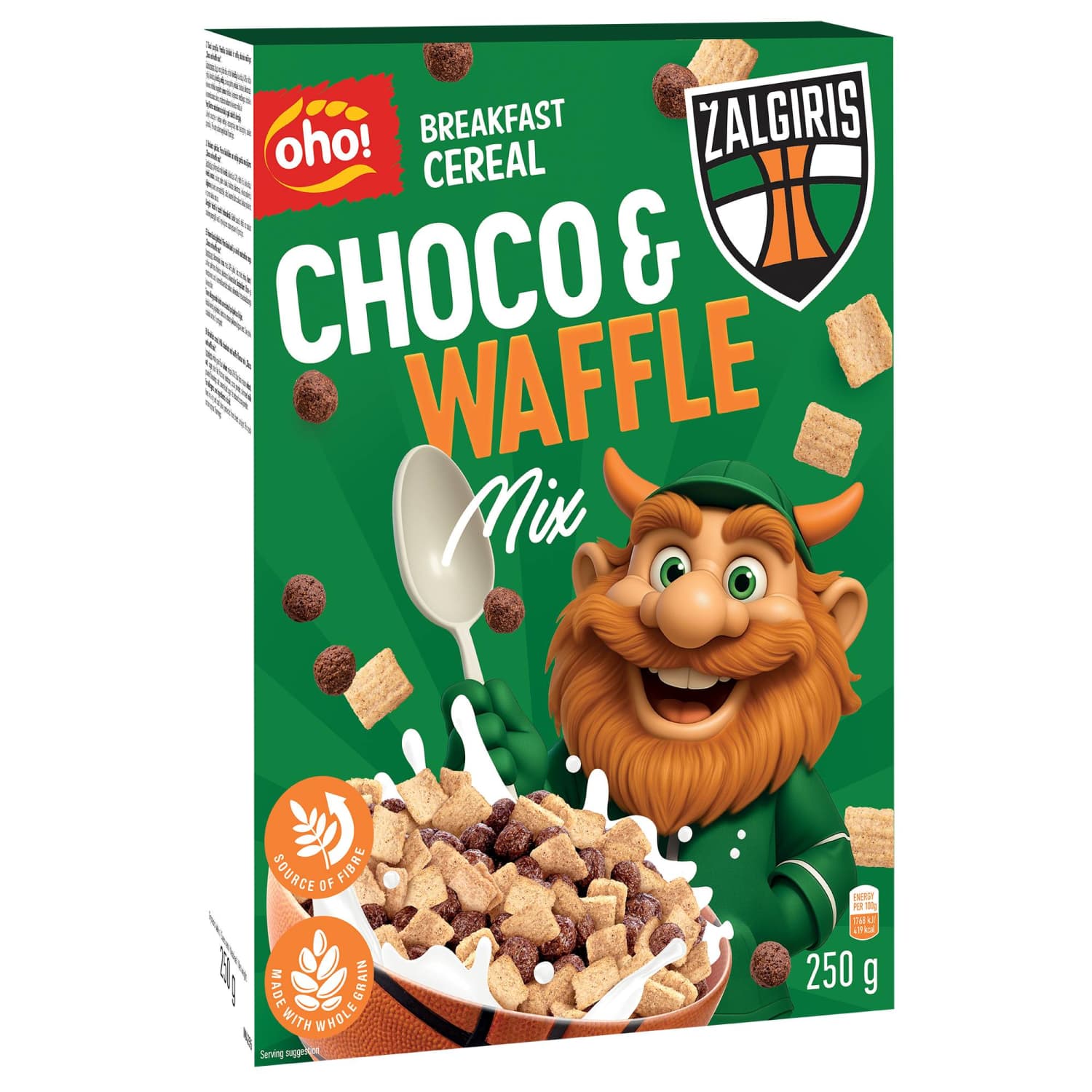 Sausi pusryčiai ŽALGIRIS OHO, 250 g
