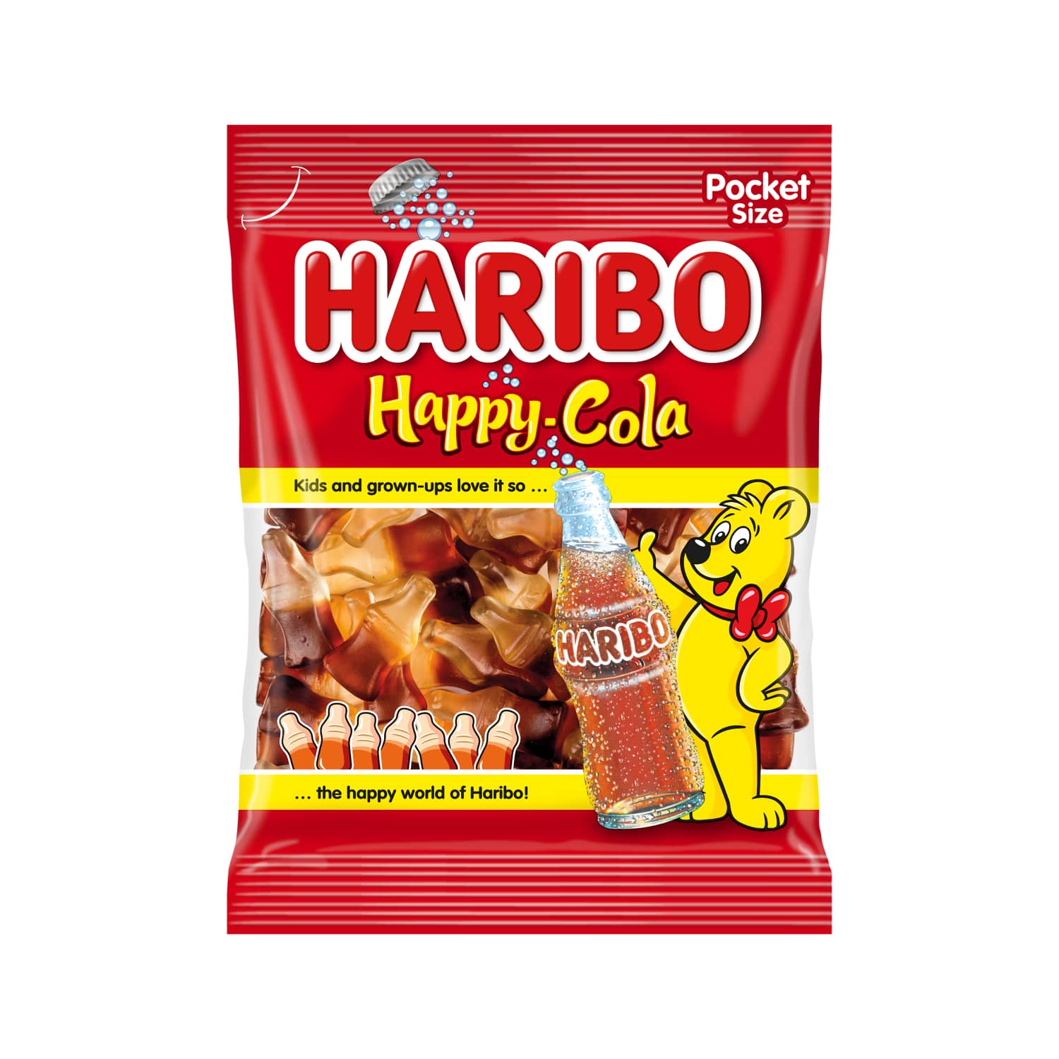 Želejkonfektes Haribo Happy Cola 100g