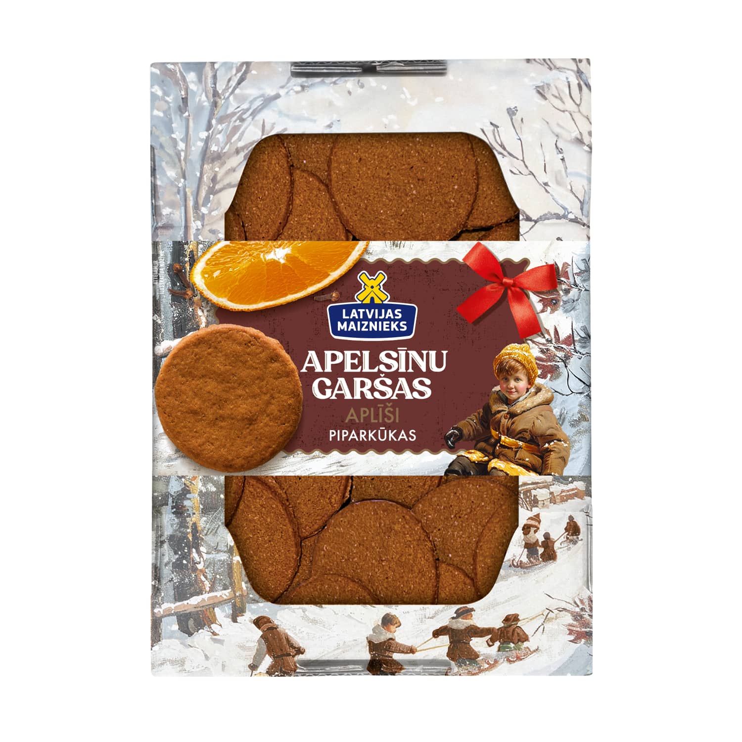 Piparkūku aplīši LM ar apelsīnu garšu 280g