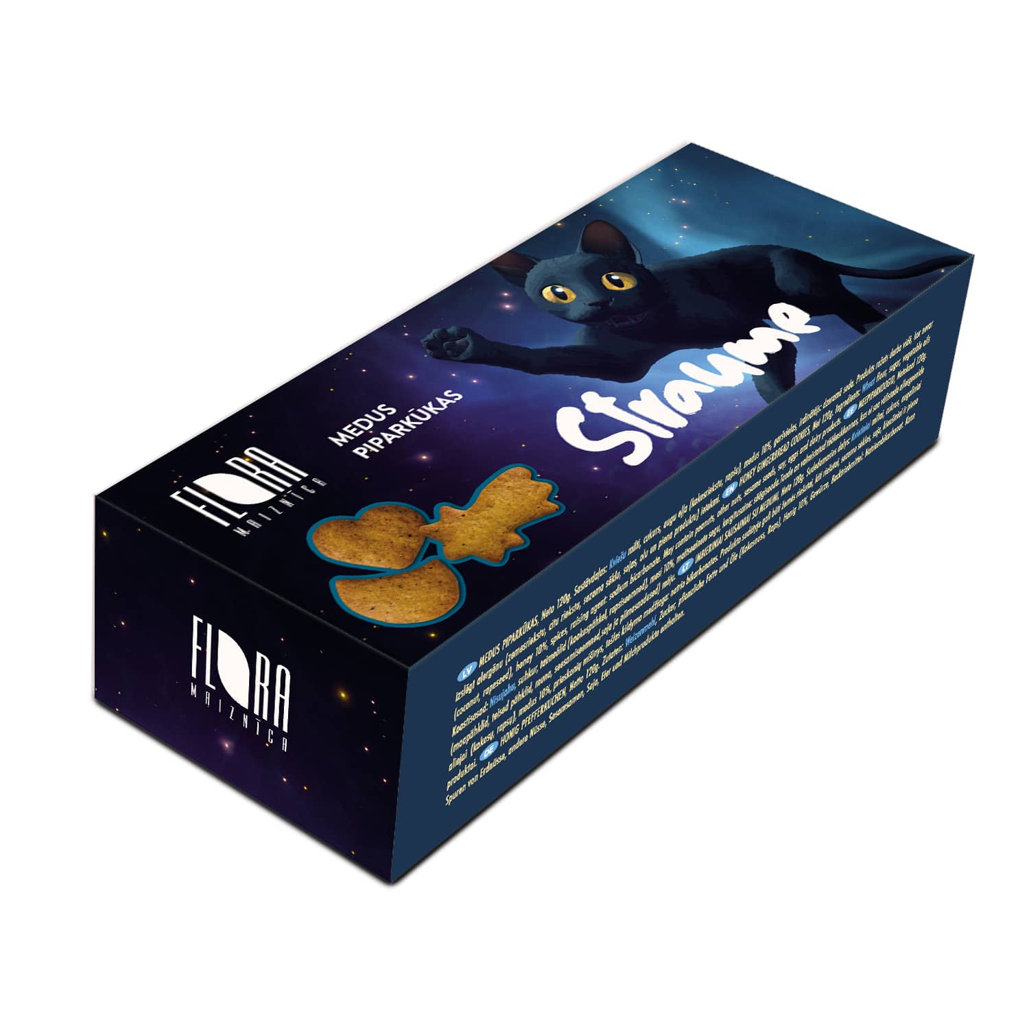 Medus piparkūkas Flora Straume 120g