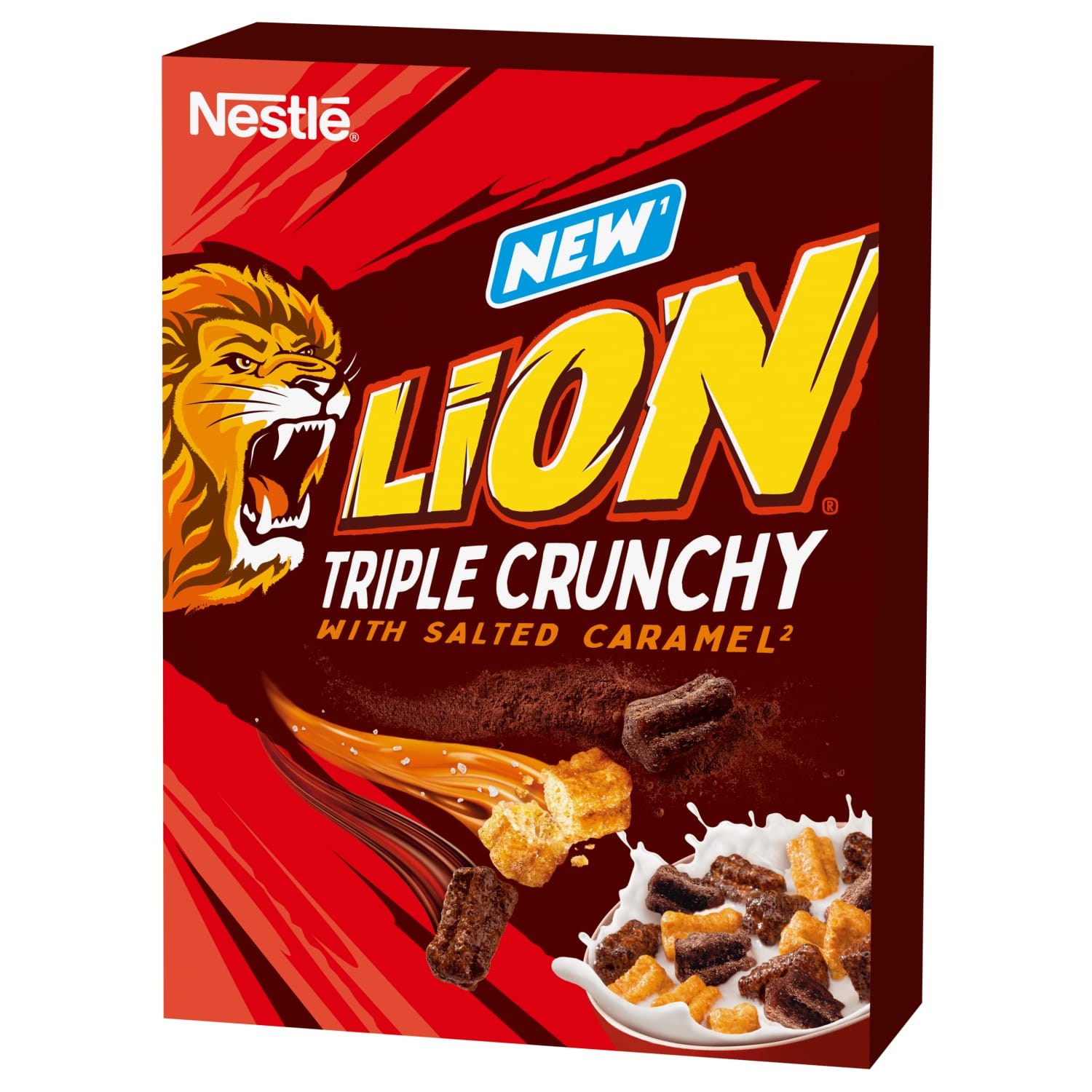 Pusryčių dribsniai LION TRIPLE CRUNCHY, 300 g