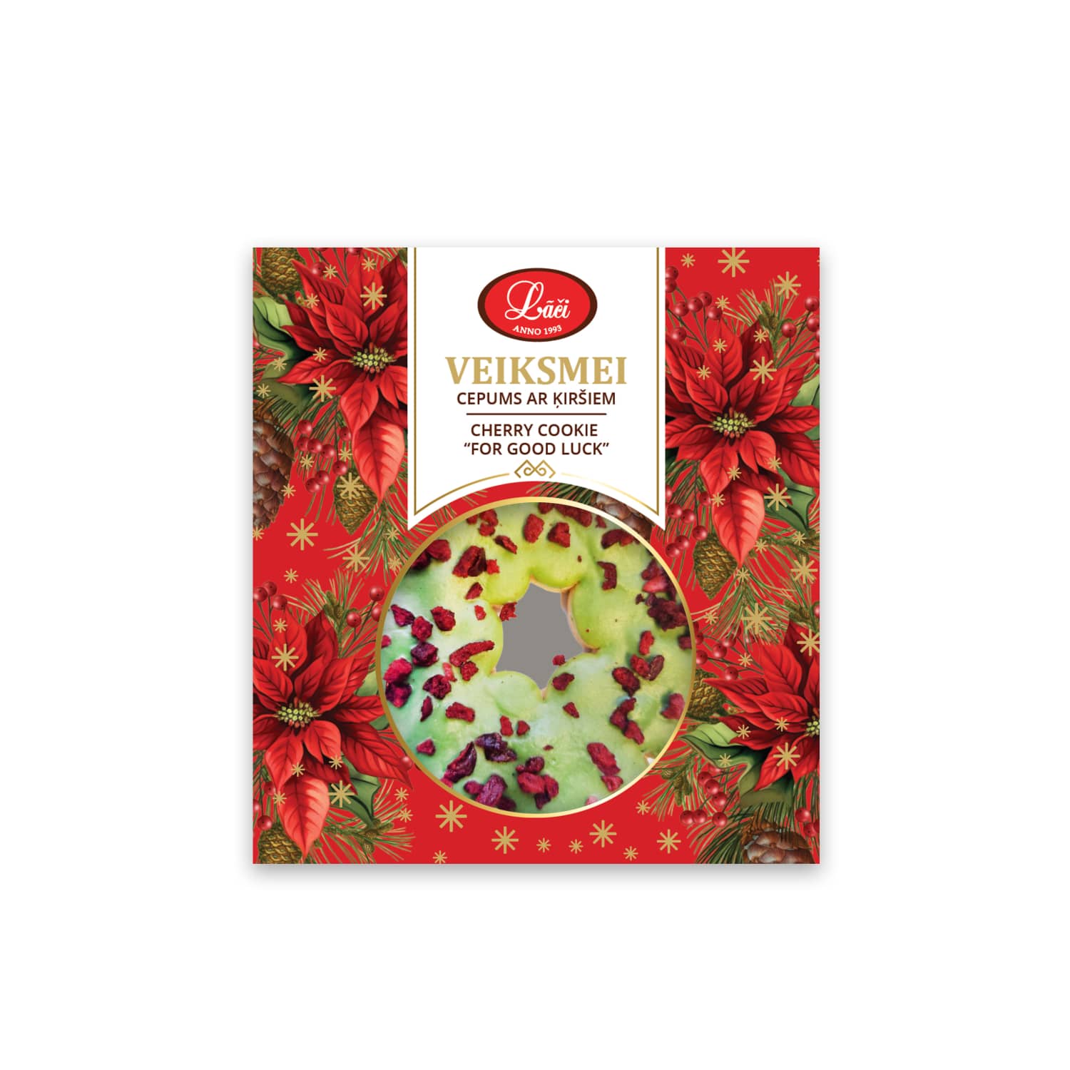 Cepums Lāči Veiksmei ar ķiršiem 38g