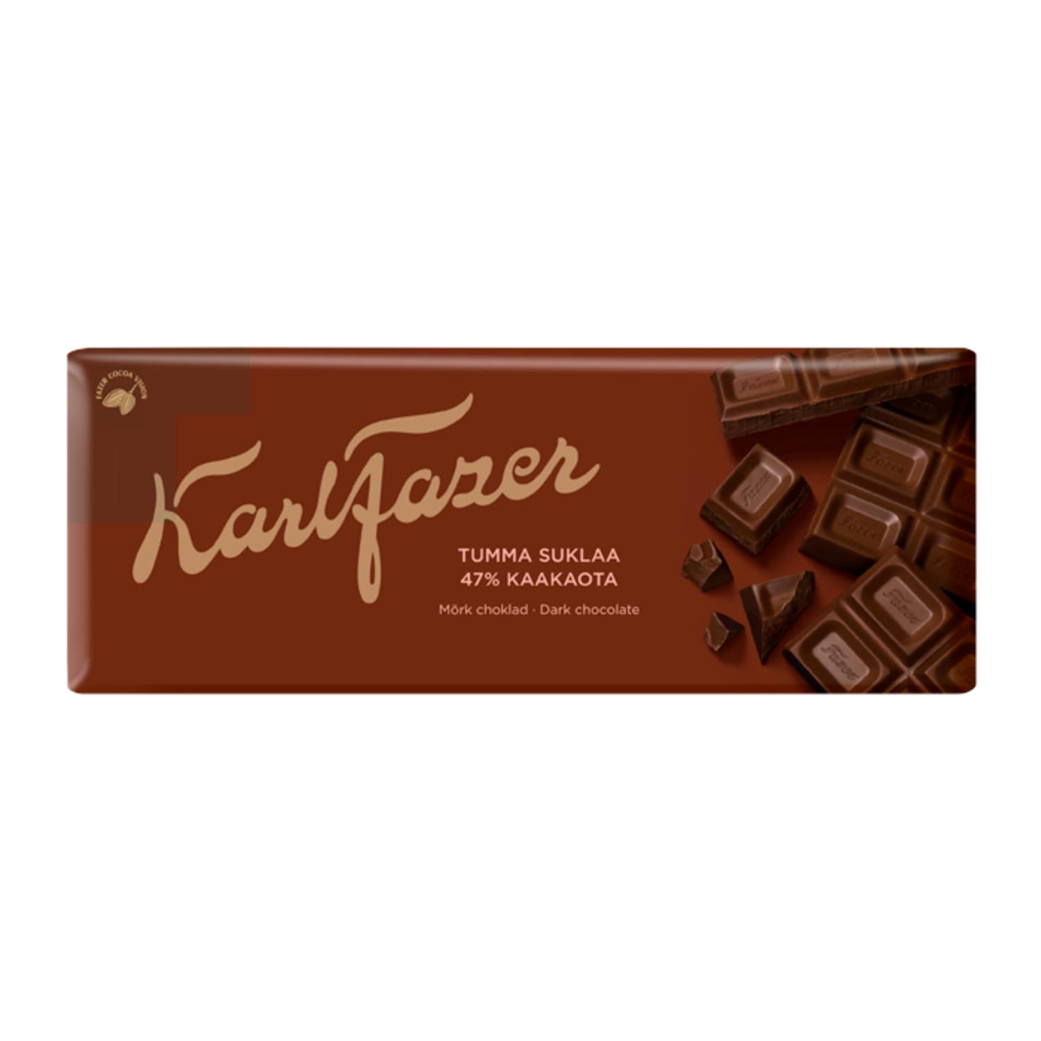 Tume šokolaad 47% Karl Fazer 180g