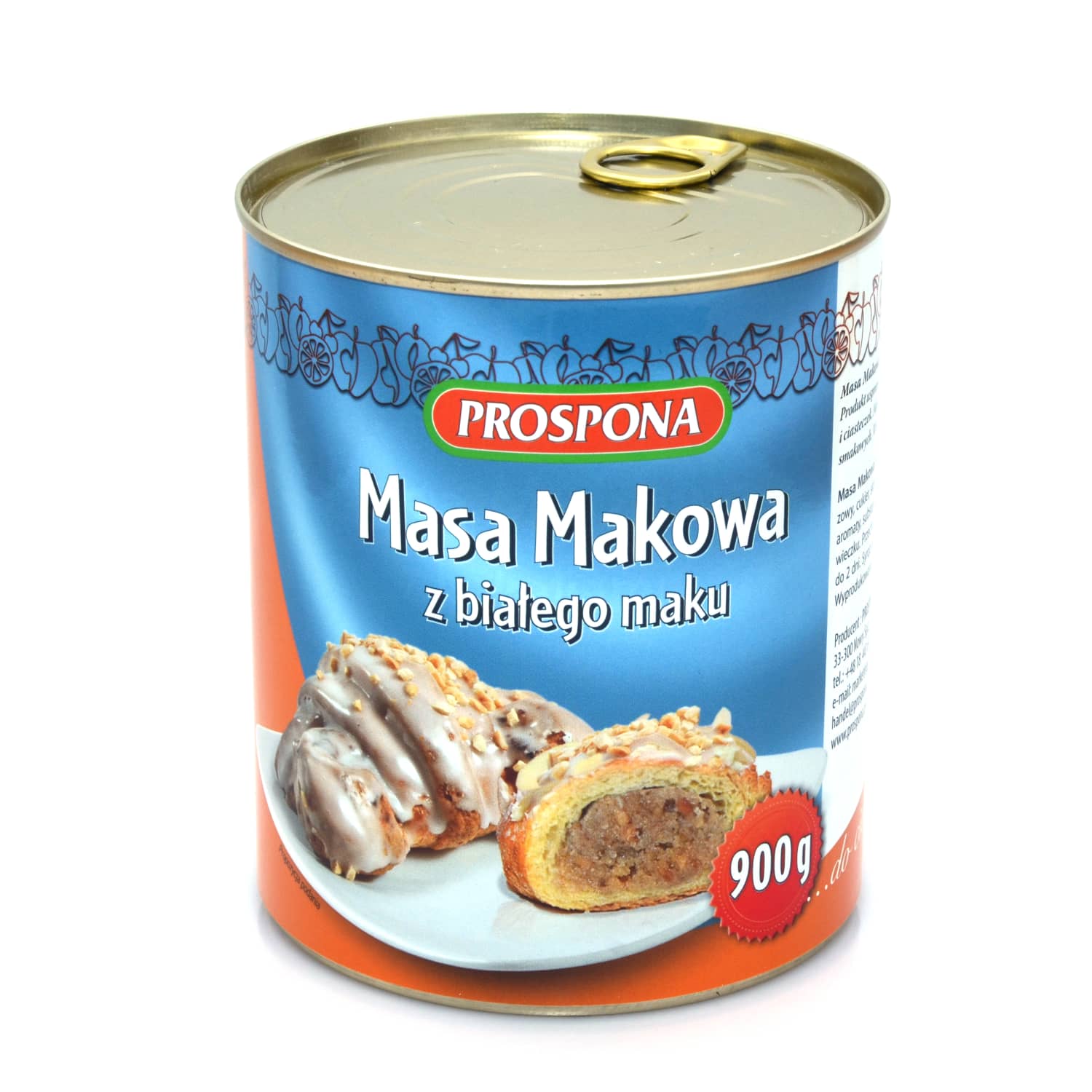 Baltųjų aguonų įdaras PROSPONA, 830 g