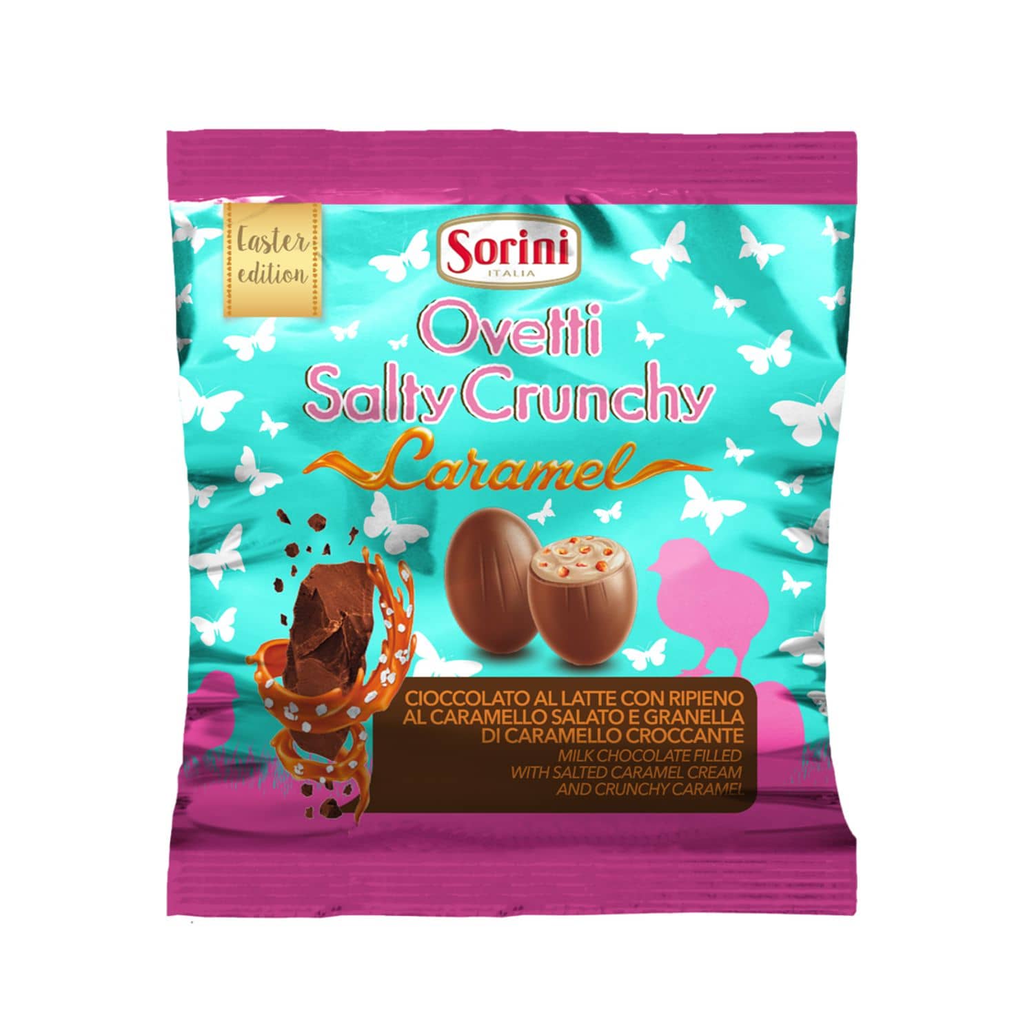 Šokoladiniai kiaušiniai SORINI, 80 g