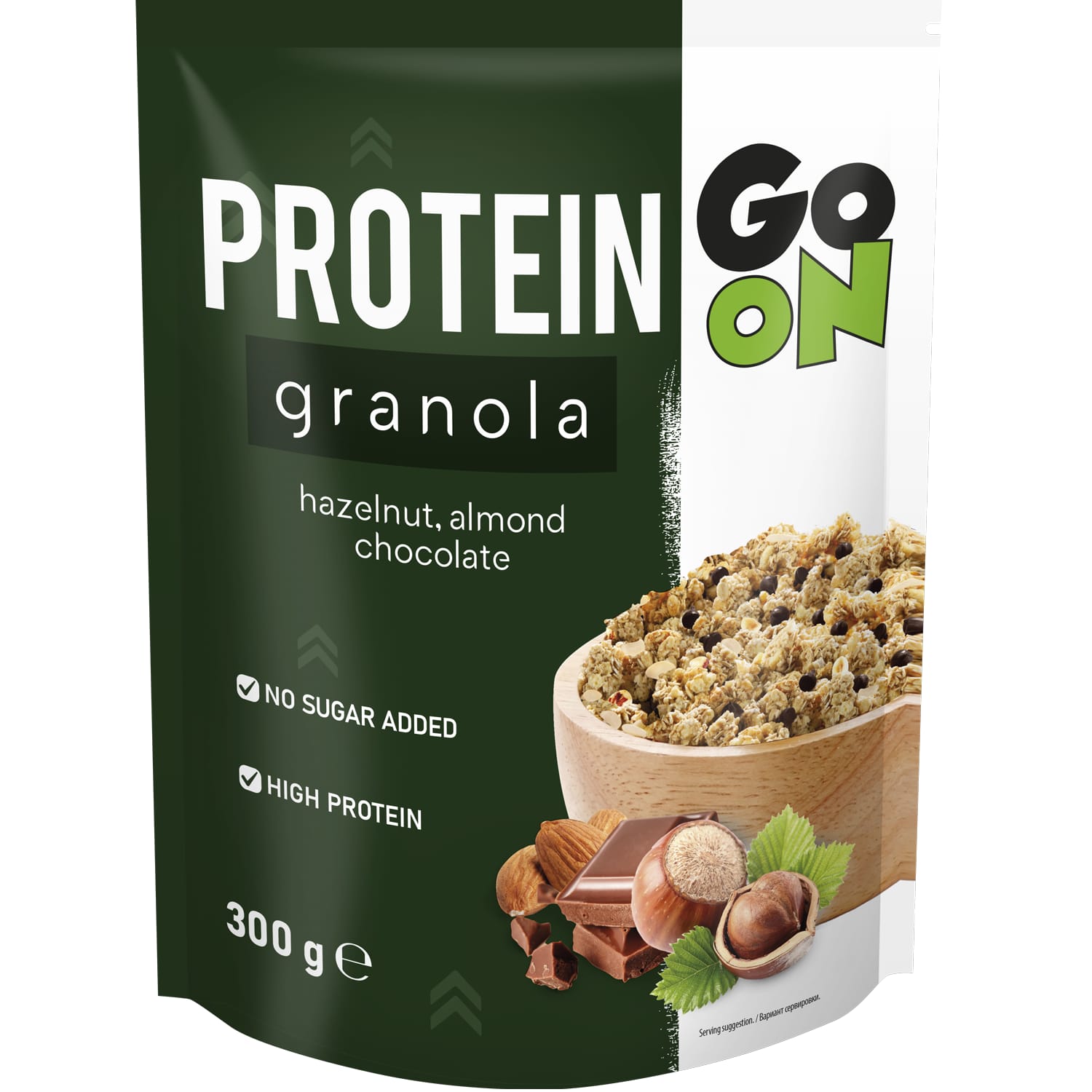 Gr. müsli päh.-šok. m.ain. Go On Protein 300g