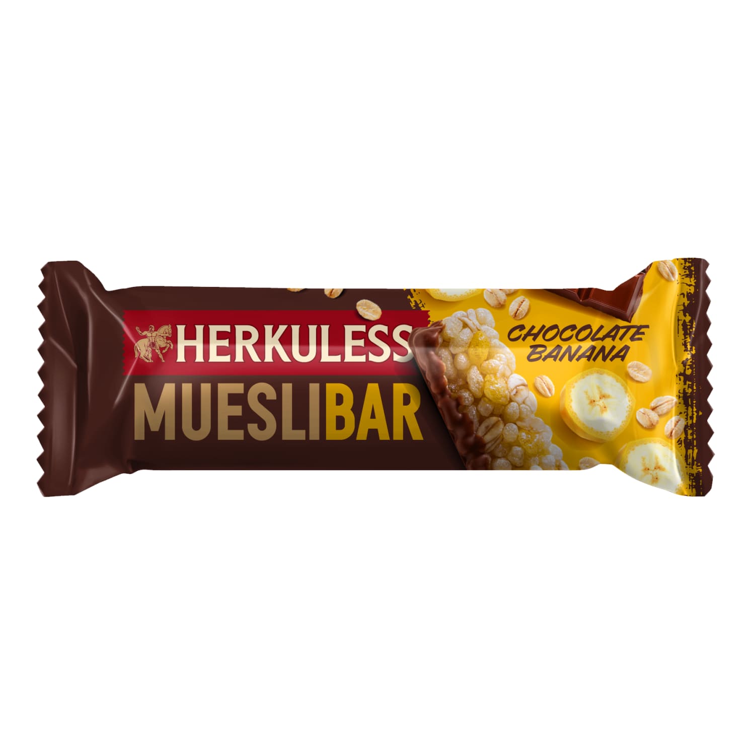 Musli baton.Herkuless ar šokol. un banān. 25g