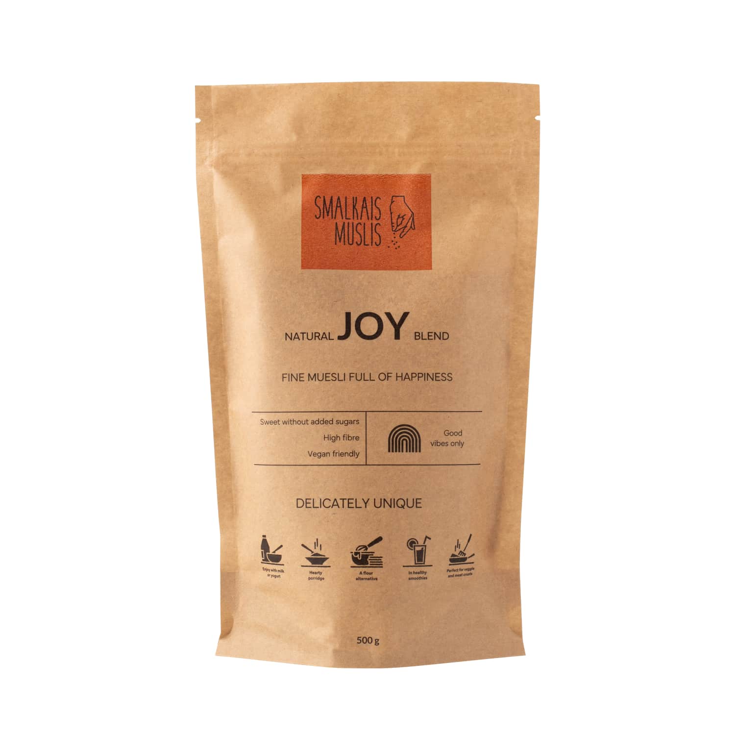 Musli Smalkais Muslis prieka maisījums 500g
