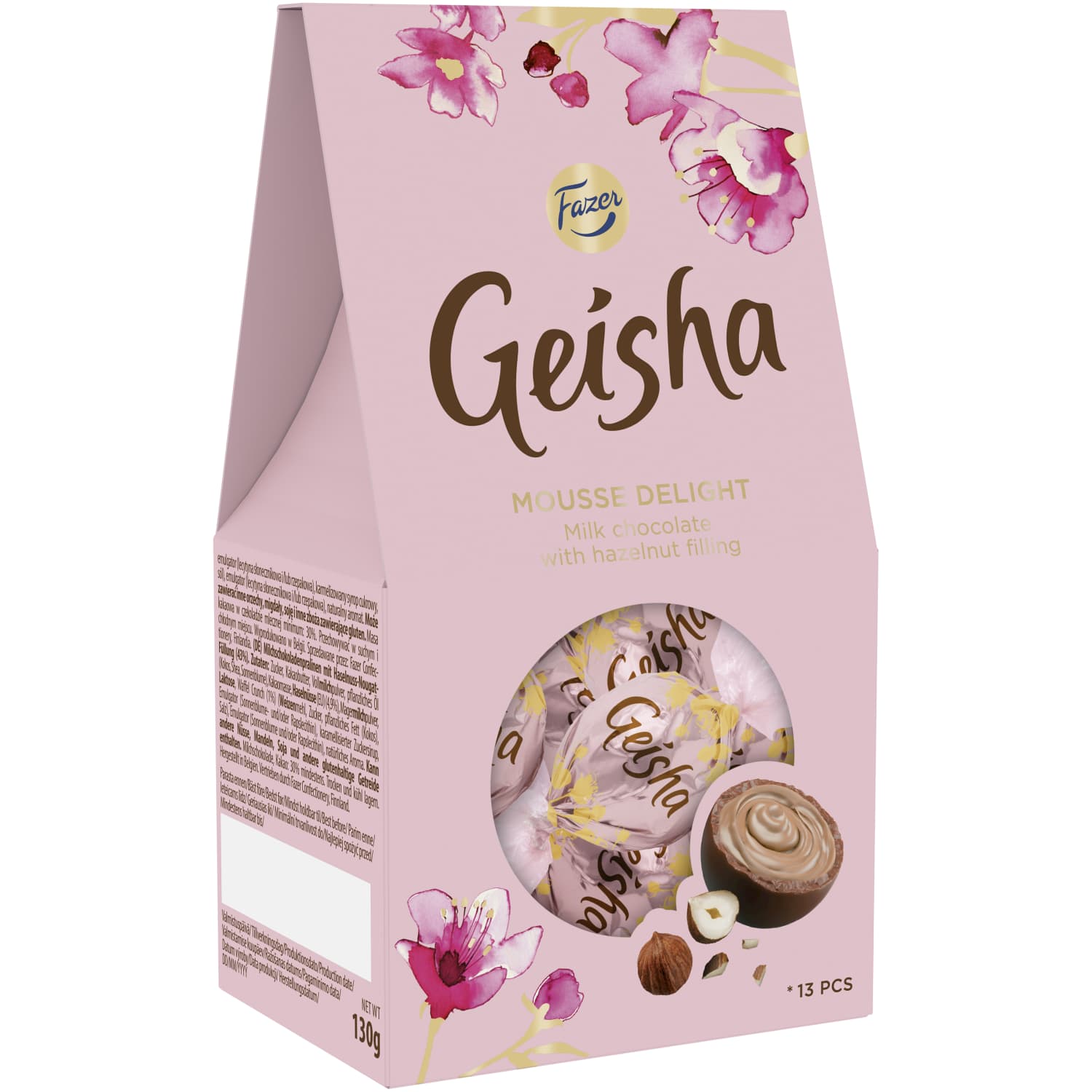 Saldainiai GEISHA MOUSSE DELIGHT, 130 g