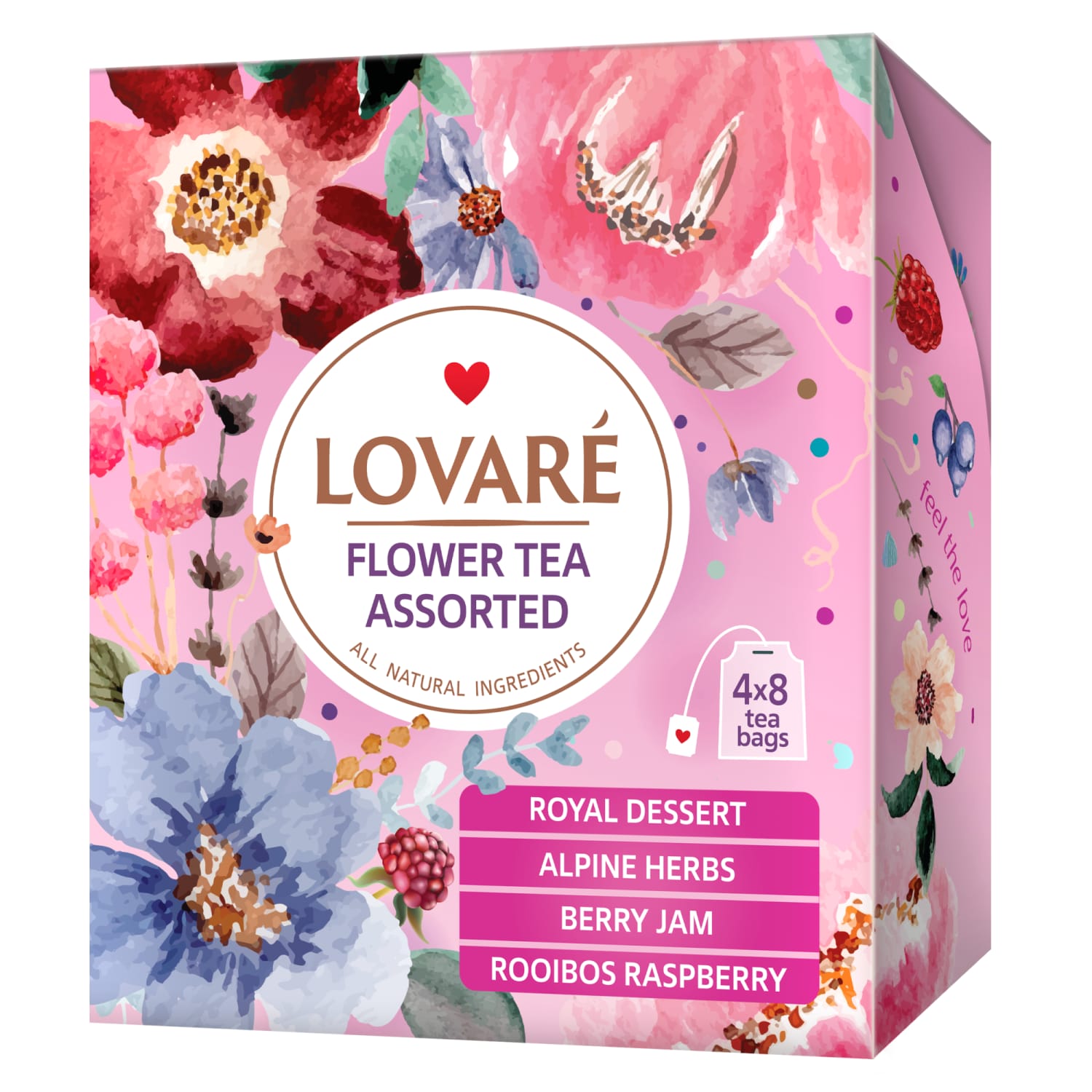 Tee lille Lovare Assorted 32x1.5g