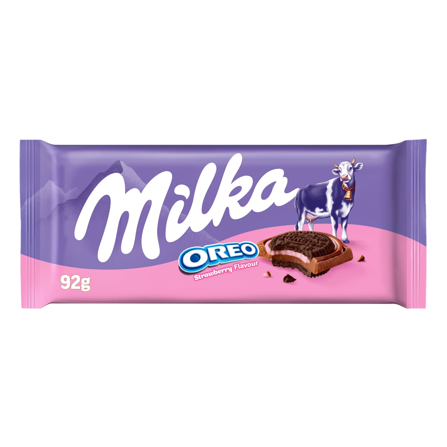 P.šok. Milka ar kakao cep.,zemeņu g.pild. 92g