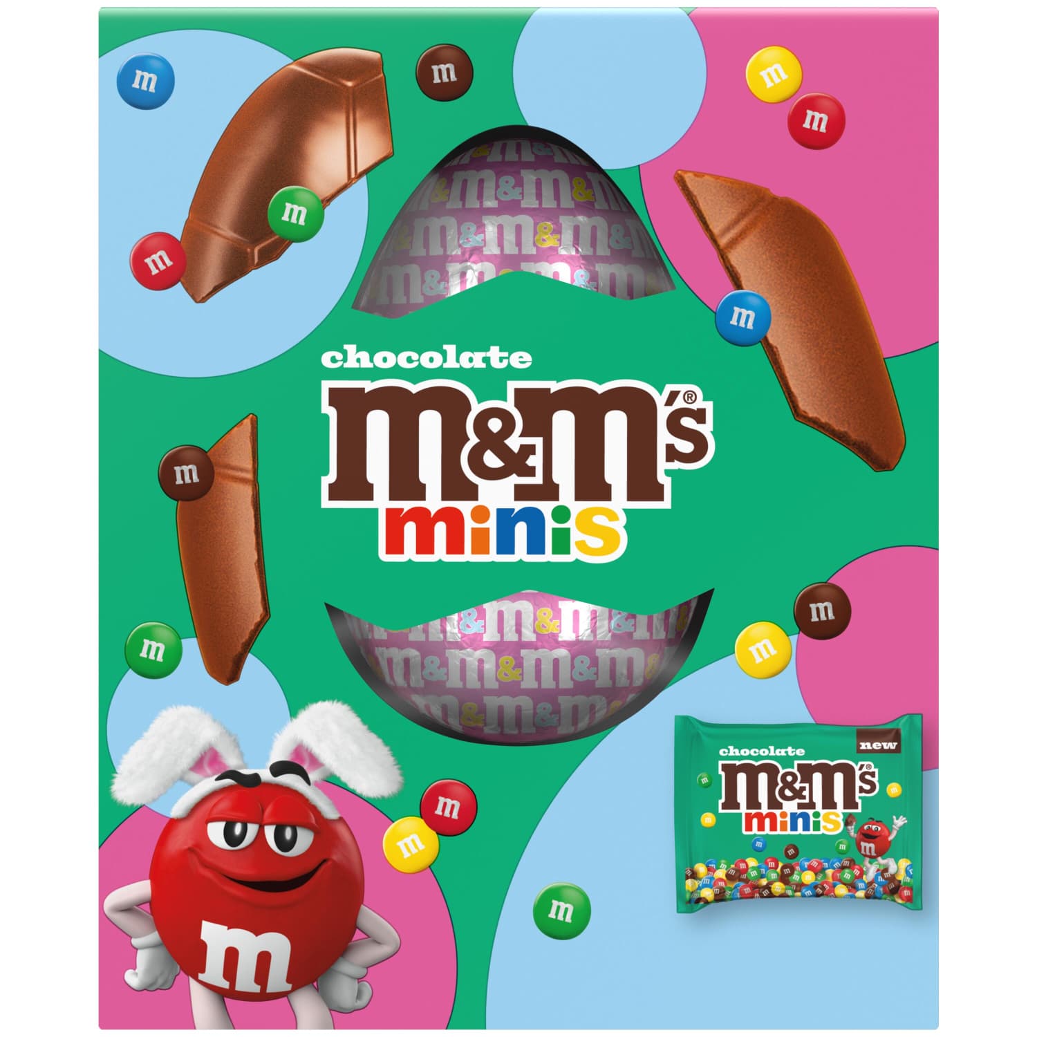 Šokoladinis kiaušinis MINI M&M`S, 97 g