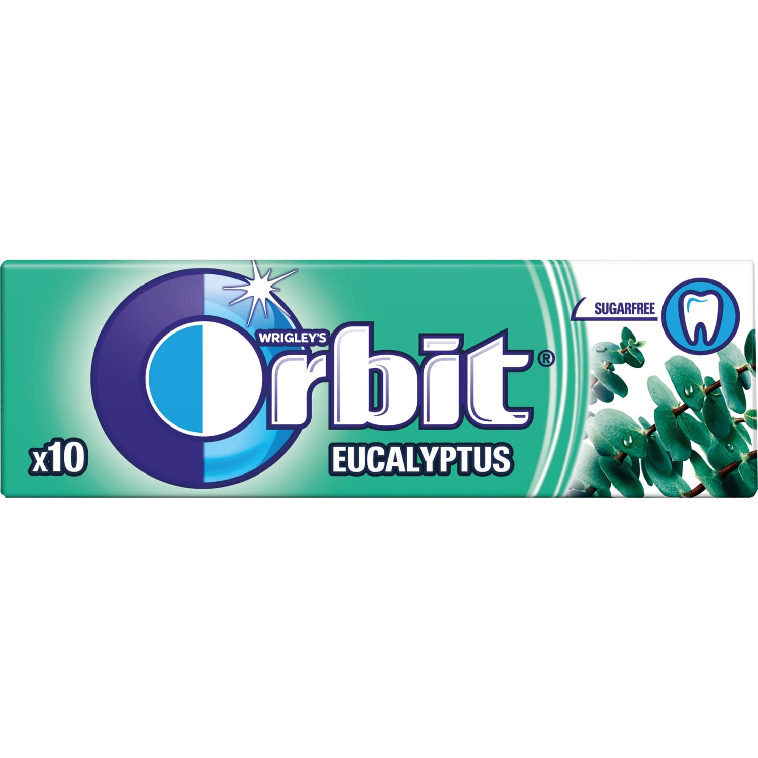 Košļājamā gumija Orbit ar eikalipta garšu 14g