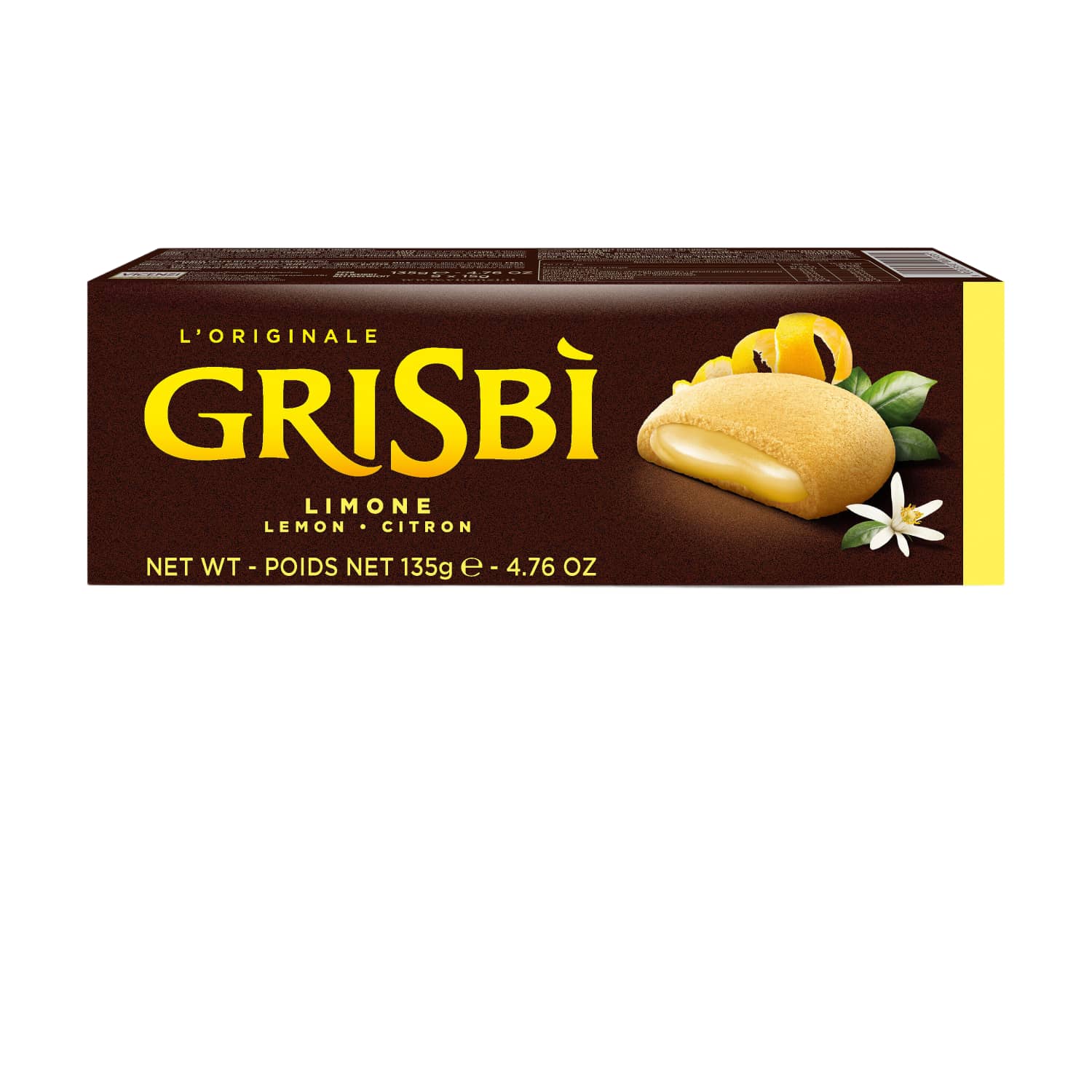Cepumi Vicenzi Grisbi citronu krēma pild.135g