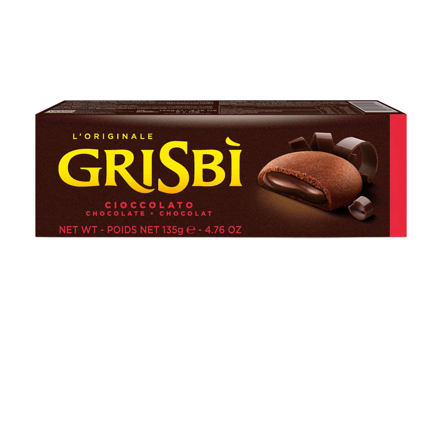 Cepumi Vicenzi Grisbi šokol.krēma pildīj.135g