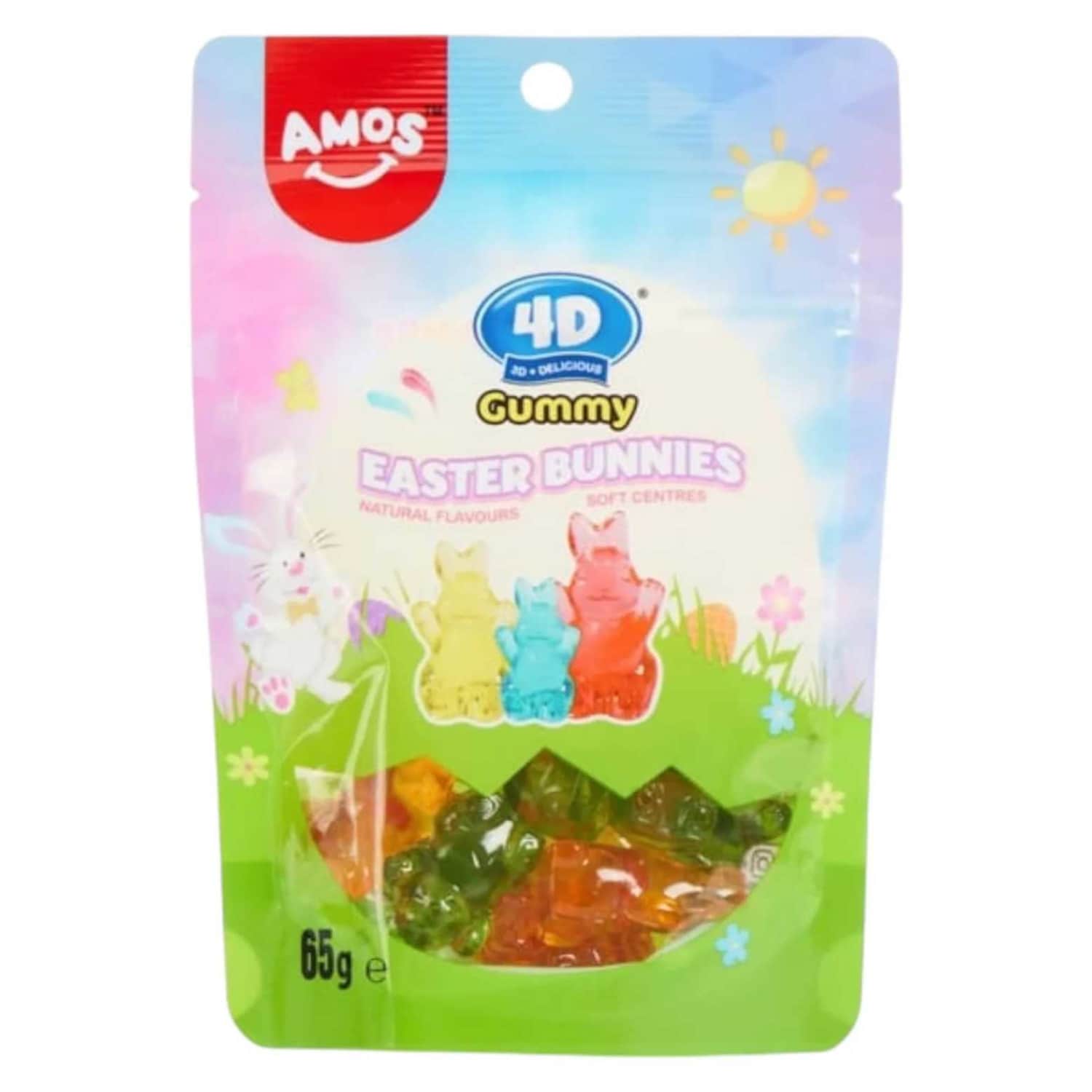 Guminukai AMOS 4D EASTER BUNNIES, 65 g