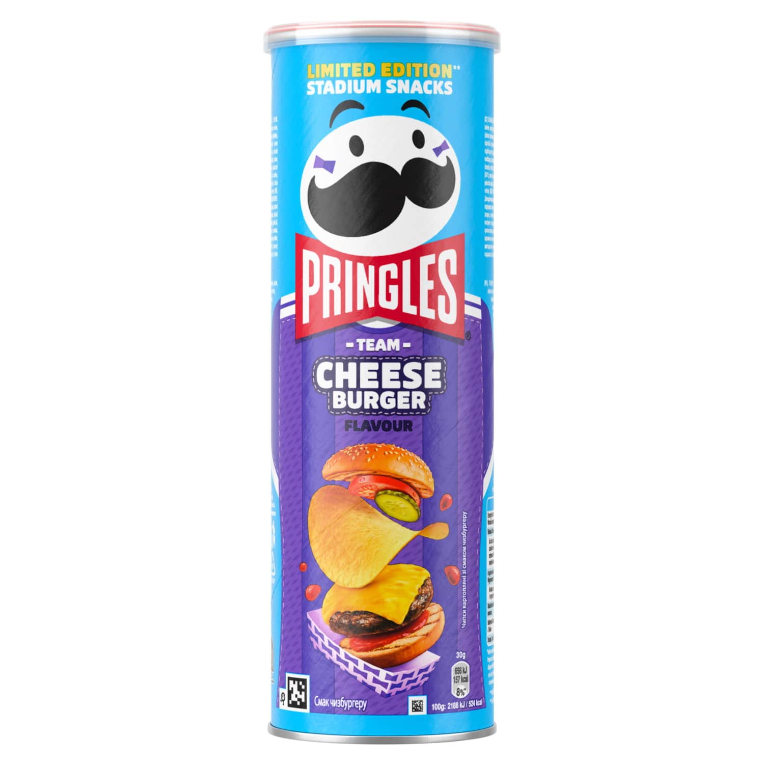 Kartulikrõpsud Pringles Cheeseburger 165g