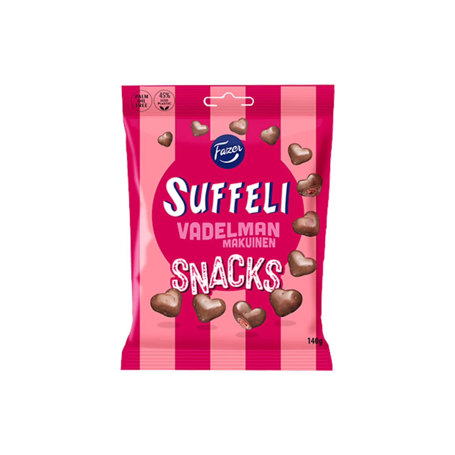 Kommikott vaarika Snacks Suffeli 140g