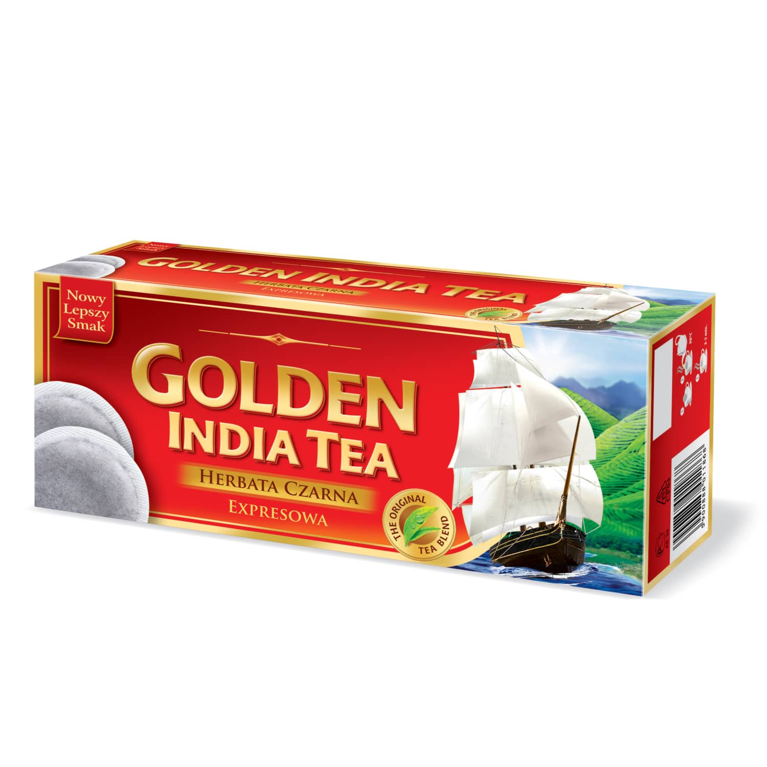 Juodoji arbata POSTI GOLDEN INDIA, 130 g