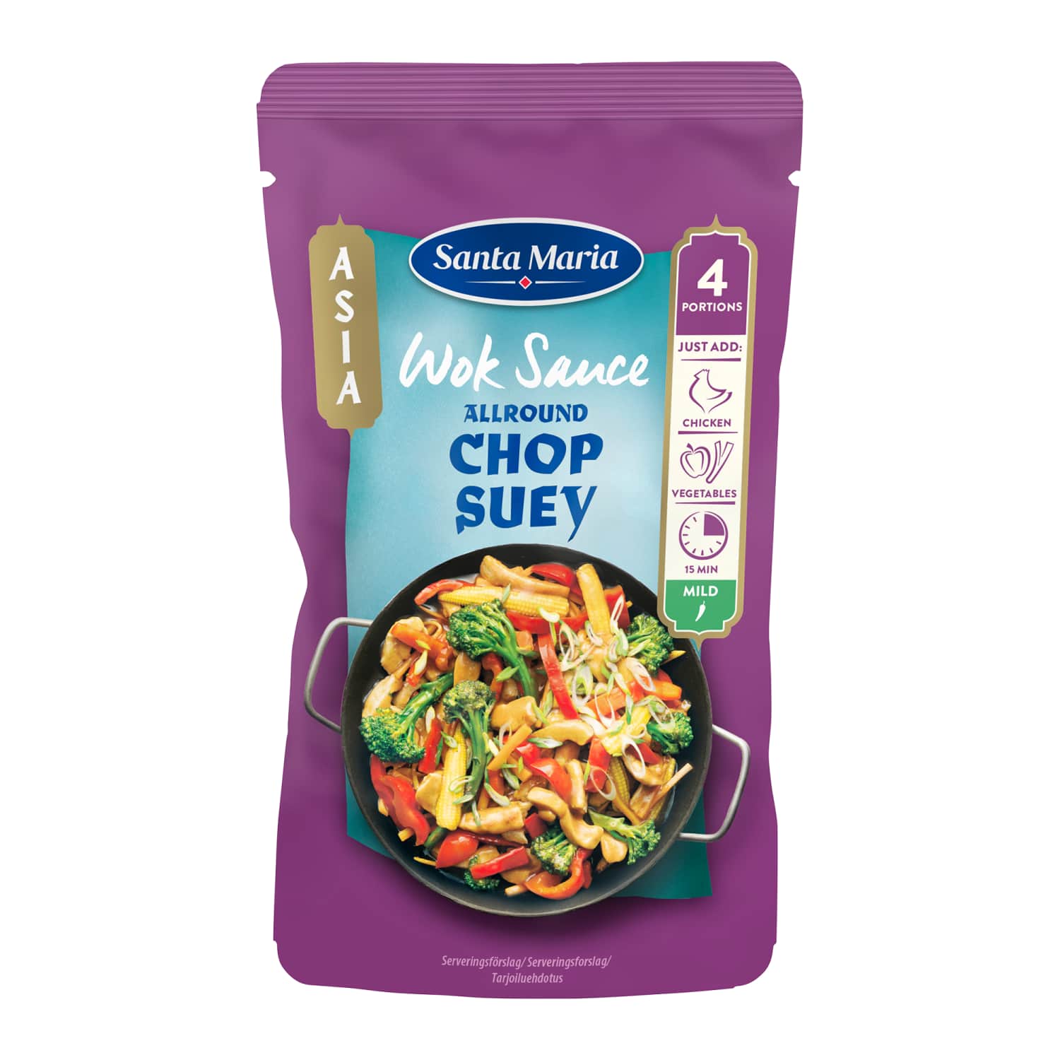 Vokikaste univer. Chop Suey Santa Maria 150g