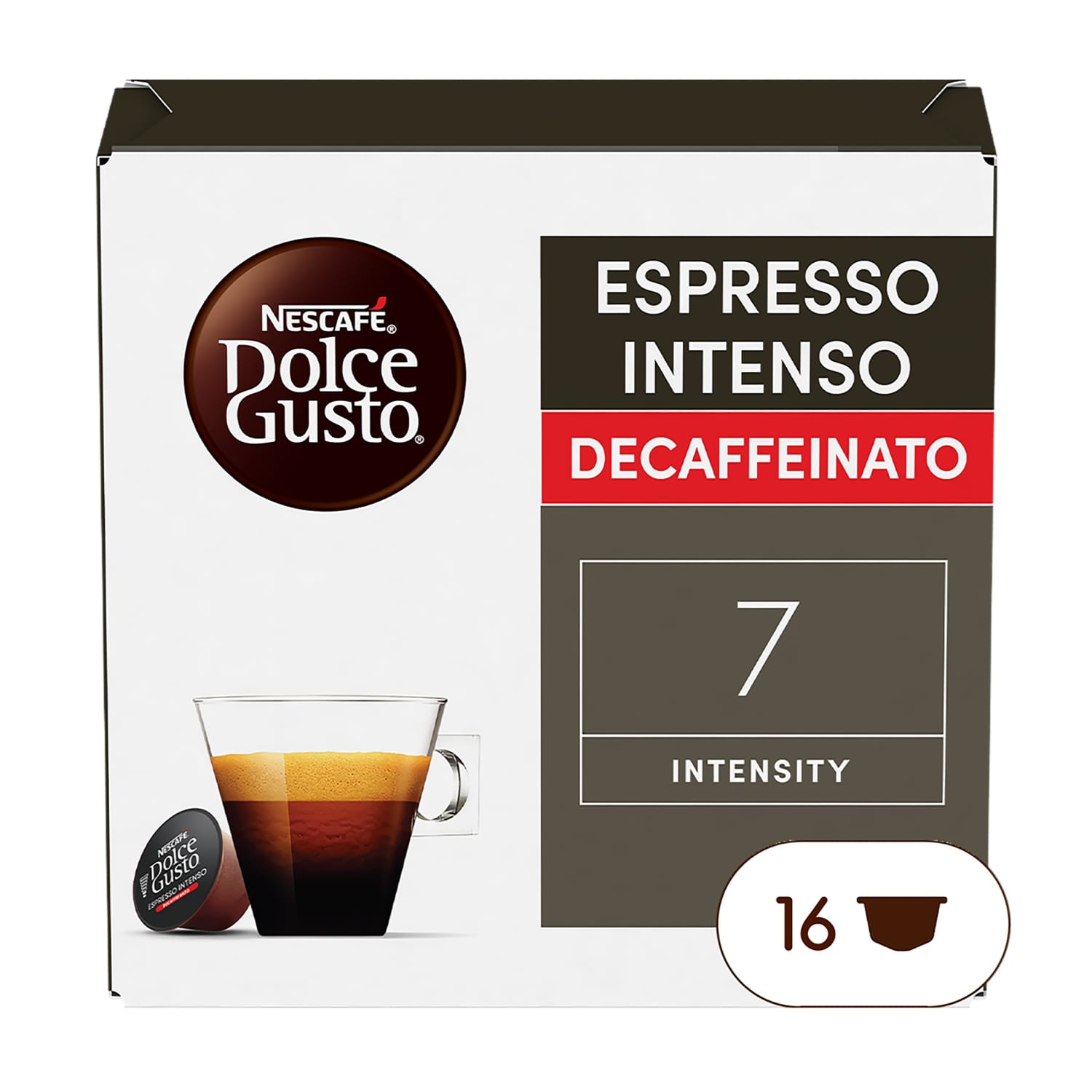 Kavos kapsulės NESCAFE ESPRESSO DECAF, 99 g