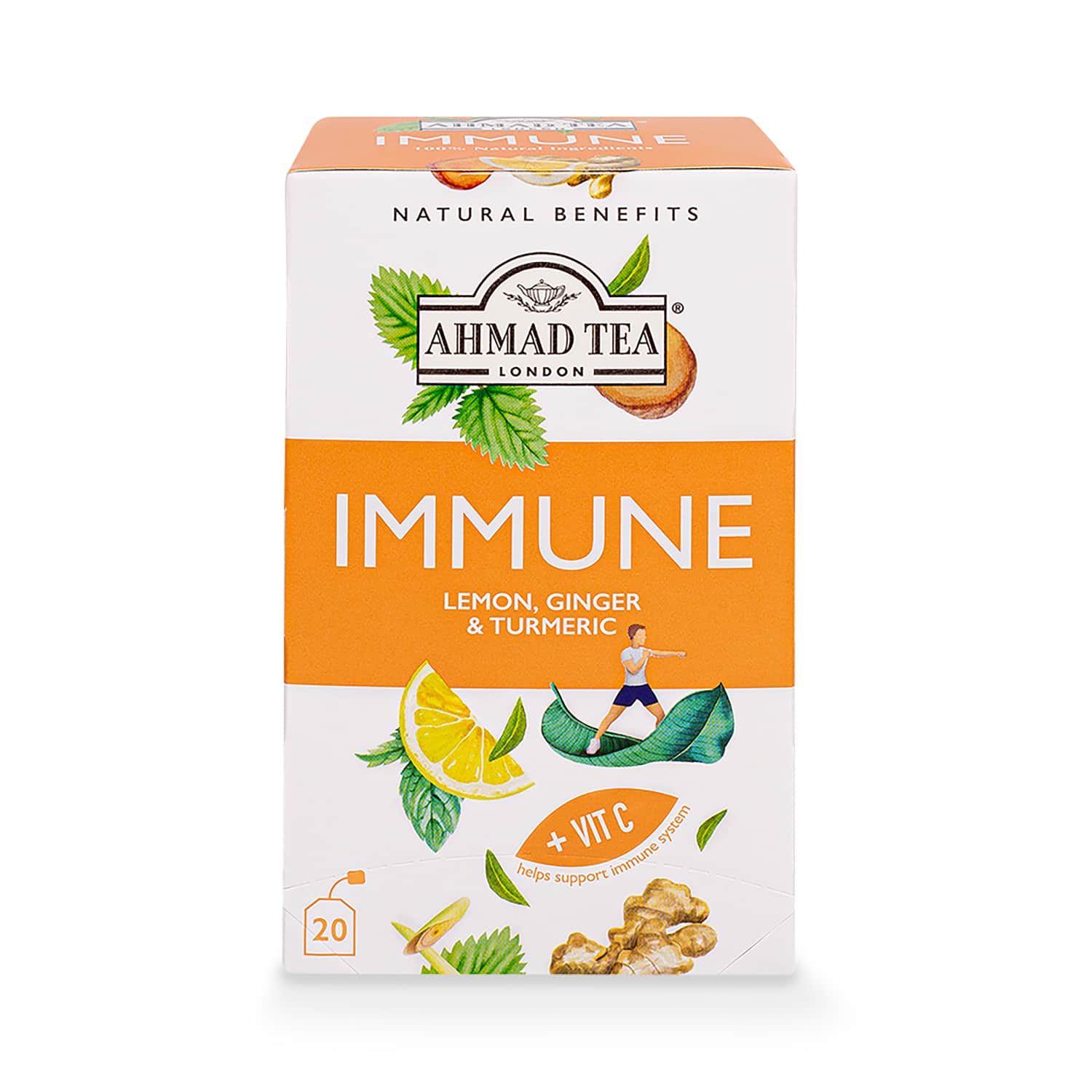 Augļu un zāļu tēja Ahmad Immune 30g