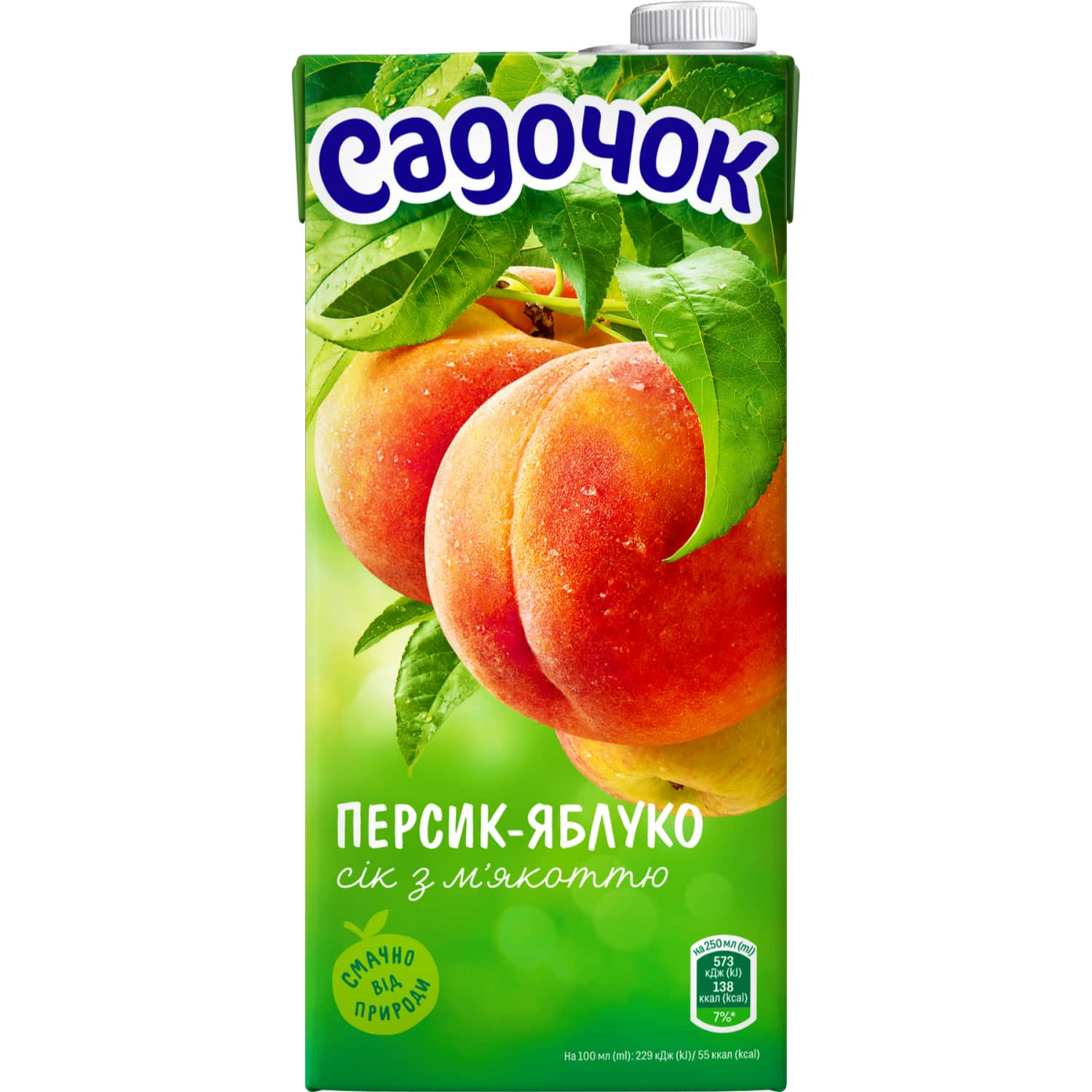 Nektar virsiku-õuna Sadochok 0,95l