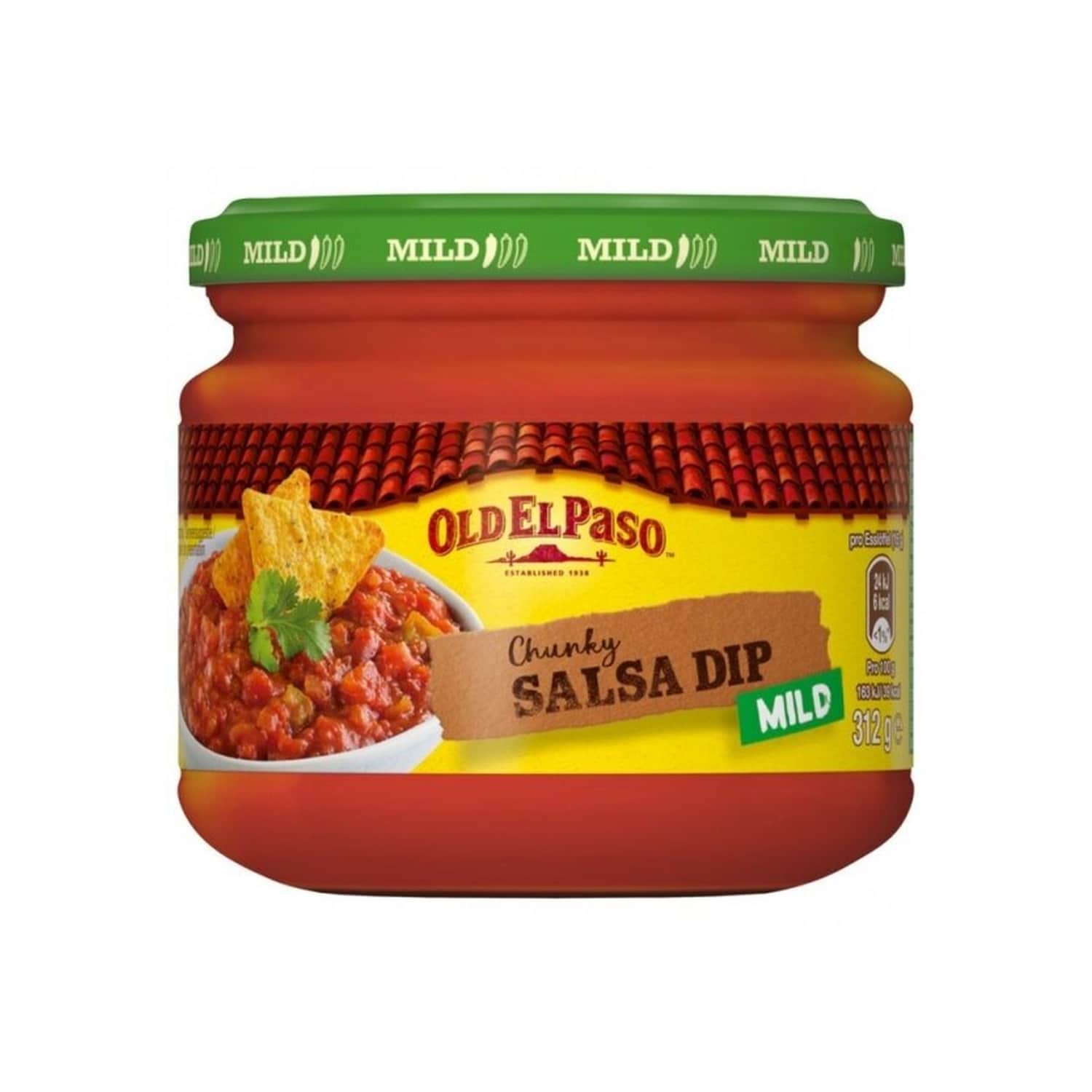 Padažas OLD EL PASO SALSA, švelnus, 312 g
