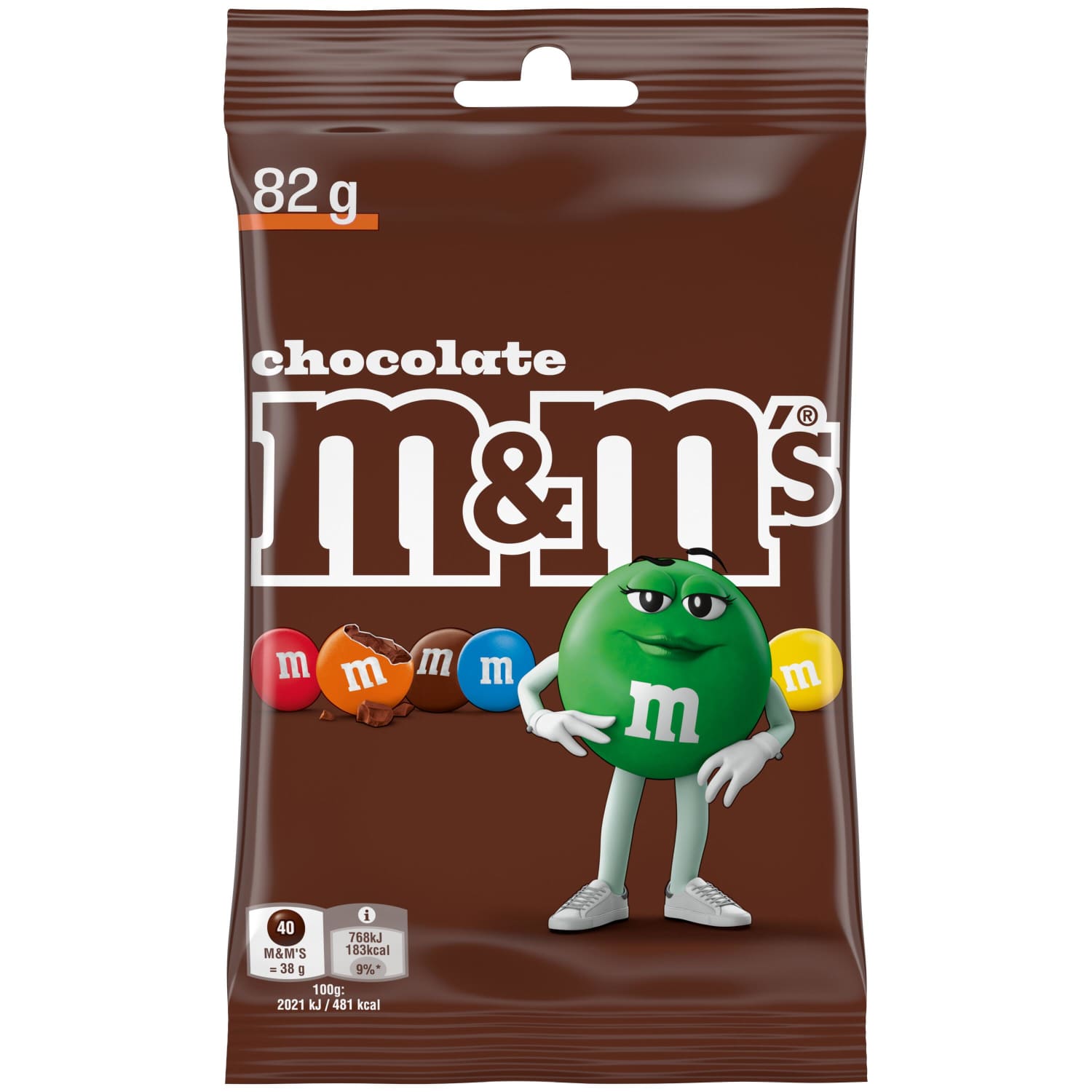 Šokolado skonio dražė M&M'S, 82 g