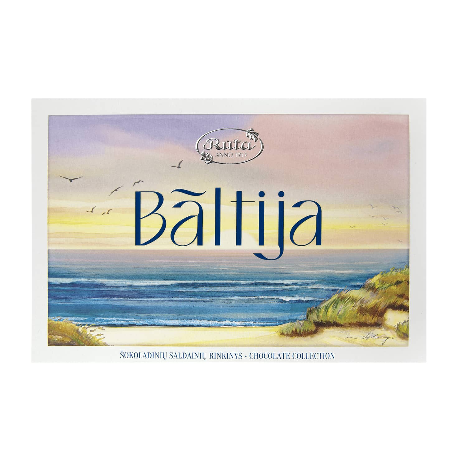 Šokoladinių saldainių rinkinys BALTIJA, 140 g