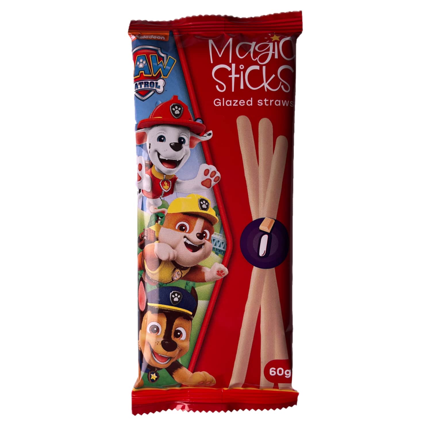 Küpsisepulgad valge šok. kat. Paw Patrol 60g