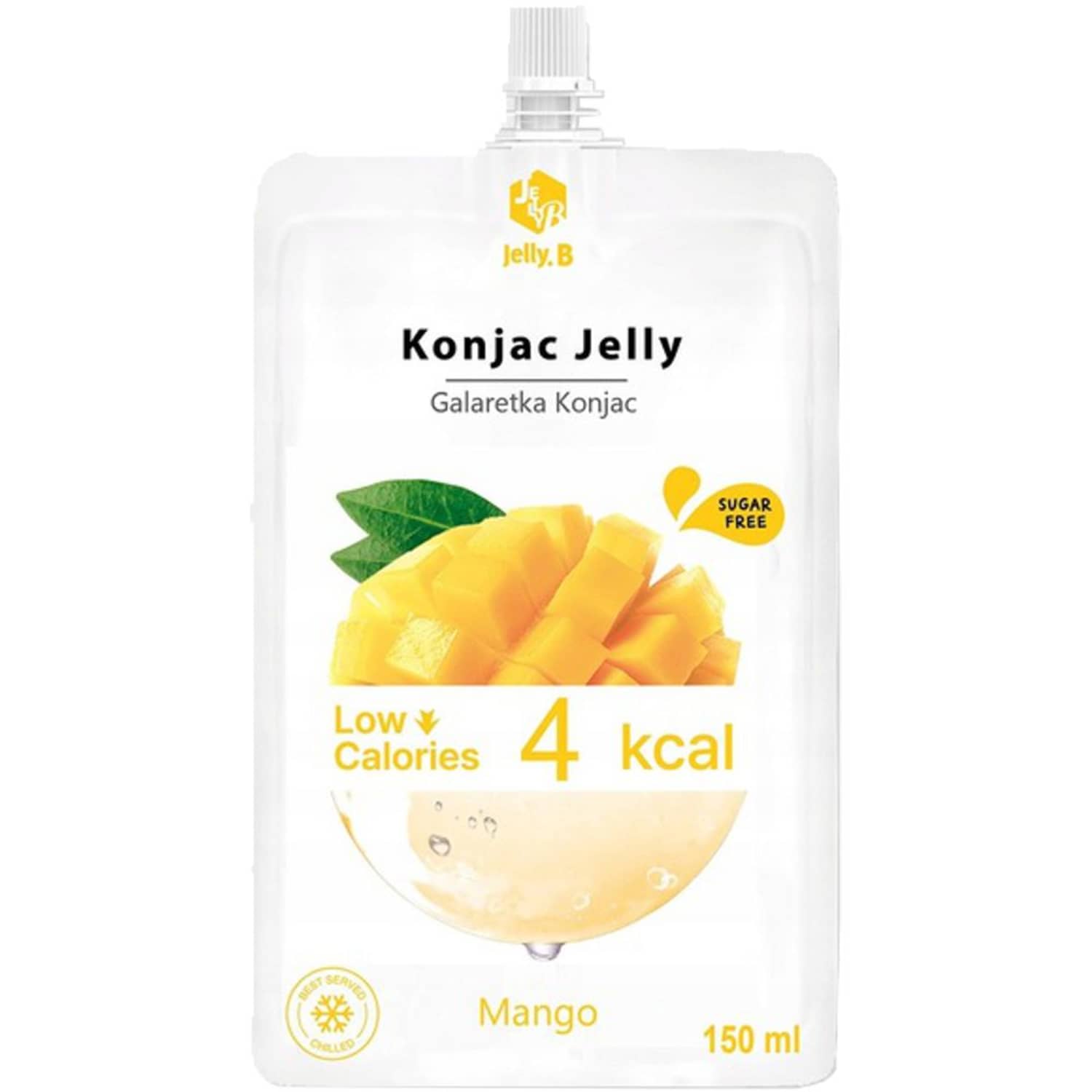 Želeja Jelly.B ar mango garšu ar sald. 150ml