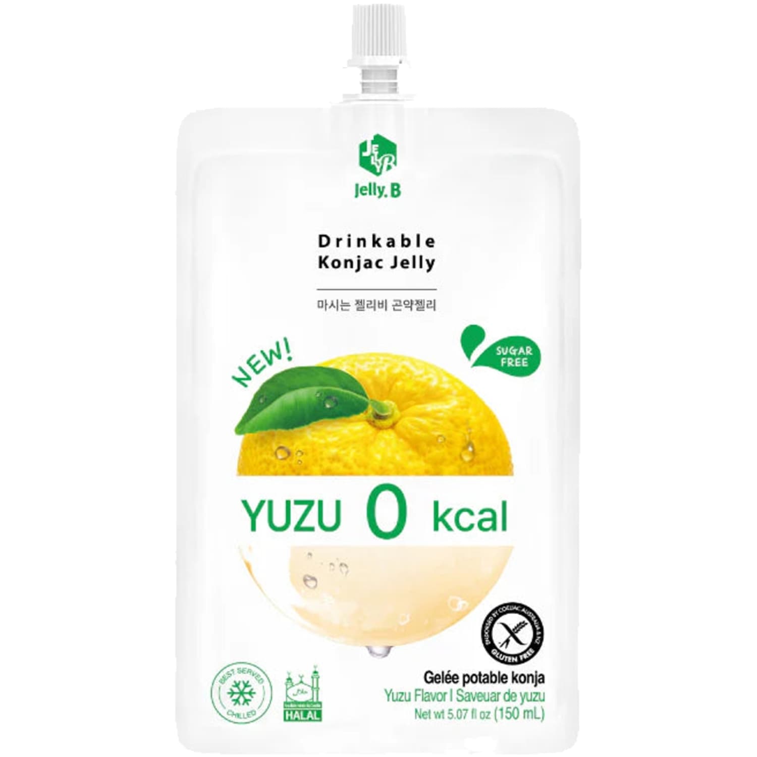 Želeja Jelly.B ar juzu garšu ar sald. 150ml
