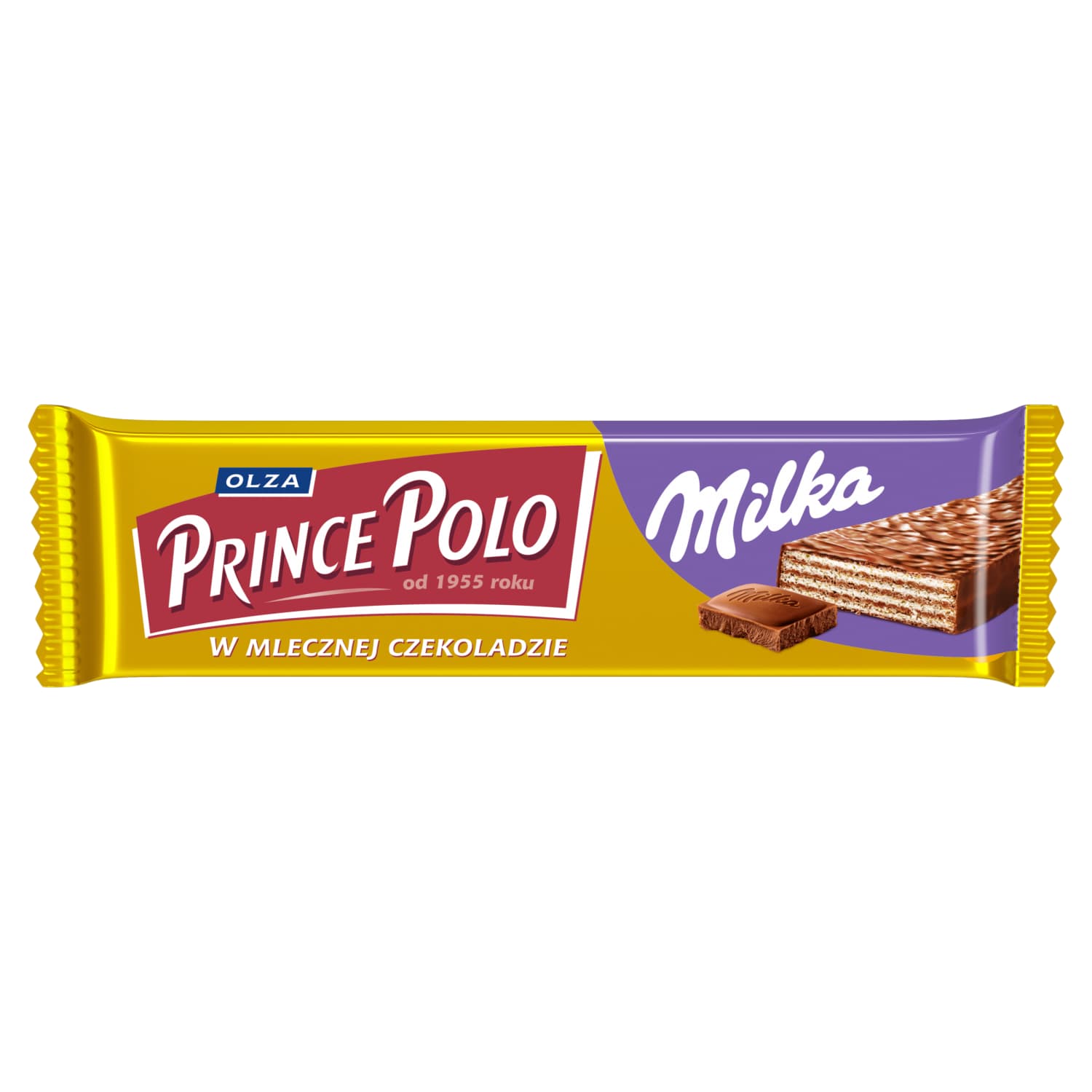 Vaflinis batonėlis PRINCE POLO MILKA, 45 g