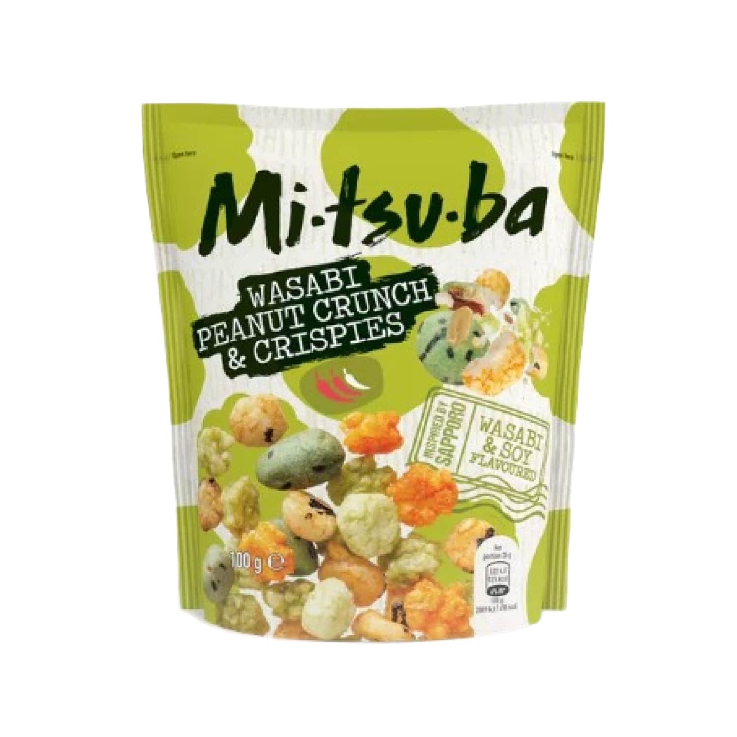 Uzk. Mitsuba Wasabi peanut crunch&crisp. 100g