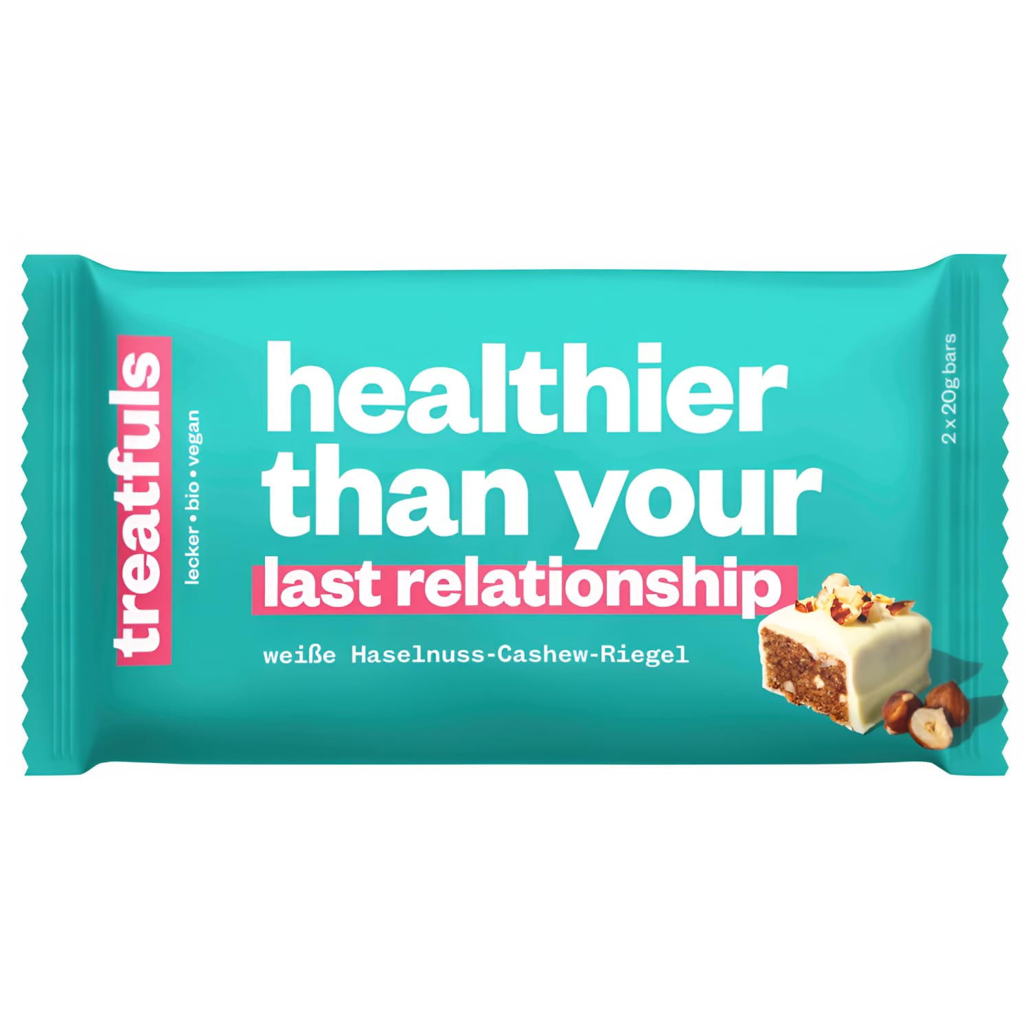 Ekol. batonėlis YOUR LAST TREATFULS, 2x20 g
